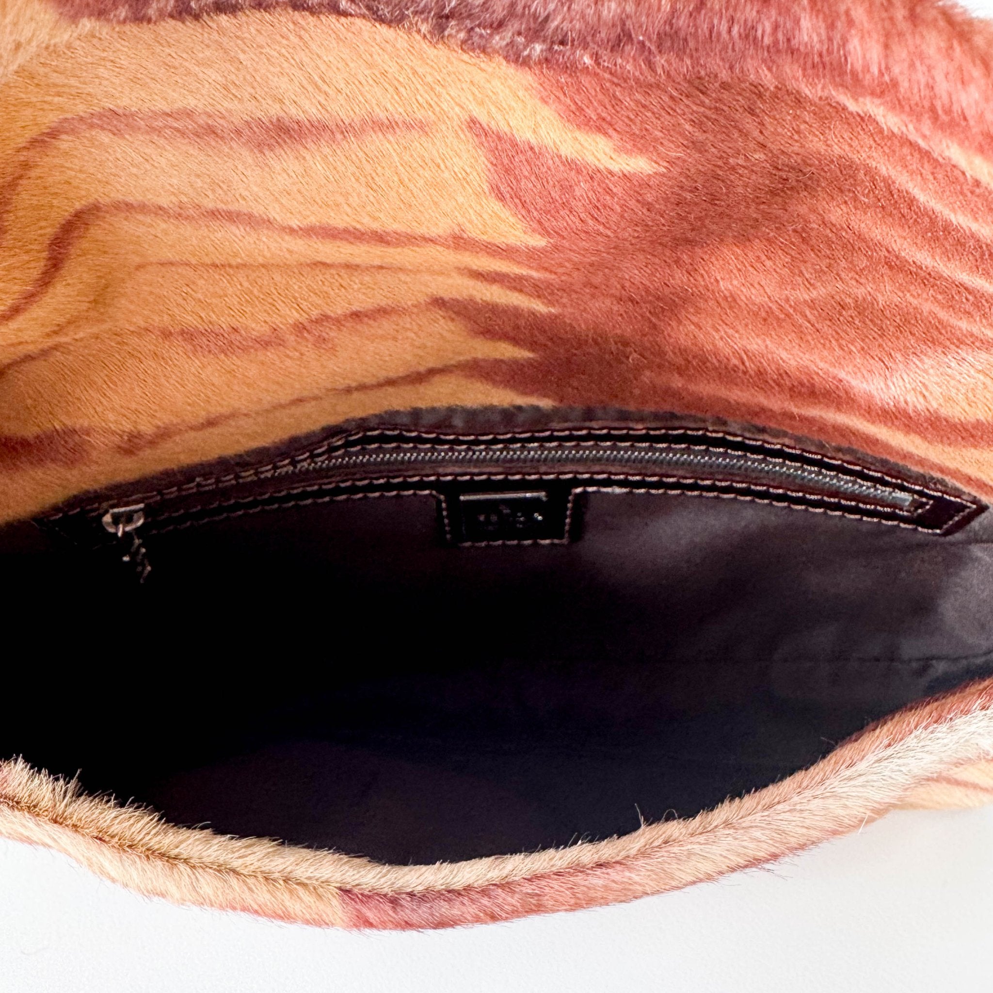 FENDI Baguette Brown Pony Hair Zebra Print Shoulder Bag, in , Sold by HIVE PRELOVED - Shoulder Bags, ,