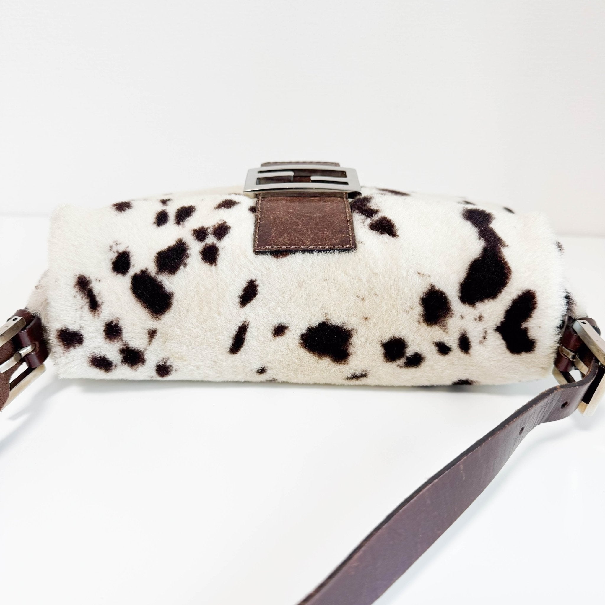 FENDI Baguette Calf Hair Cow Print Shoulder Bag, in , Sold by HIVE PRELOVED - Shoulder Bags, ,