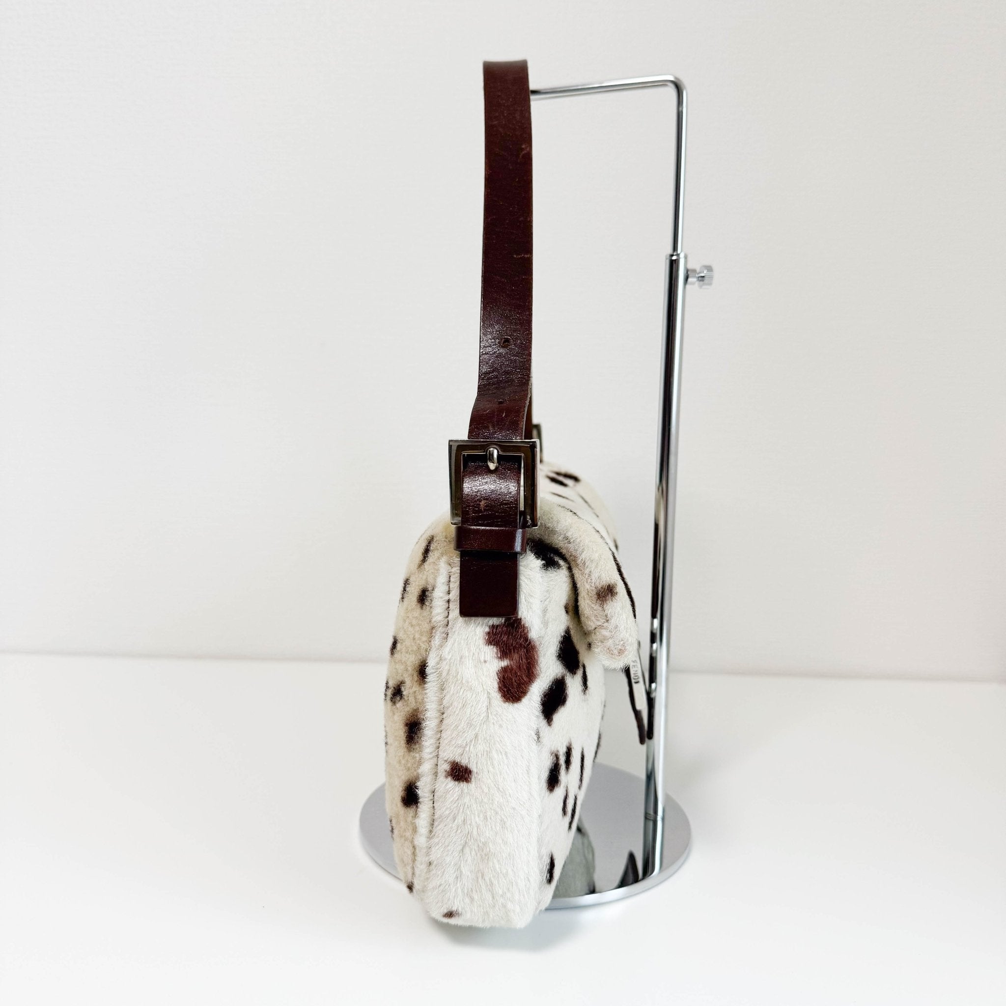FENDI Baguette Calf Hair Cow Print Shoulder Bag, in , Sold by HIVE PRELOVED - Shoulder Bags, ,