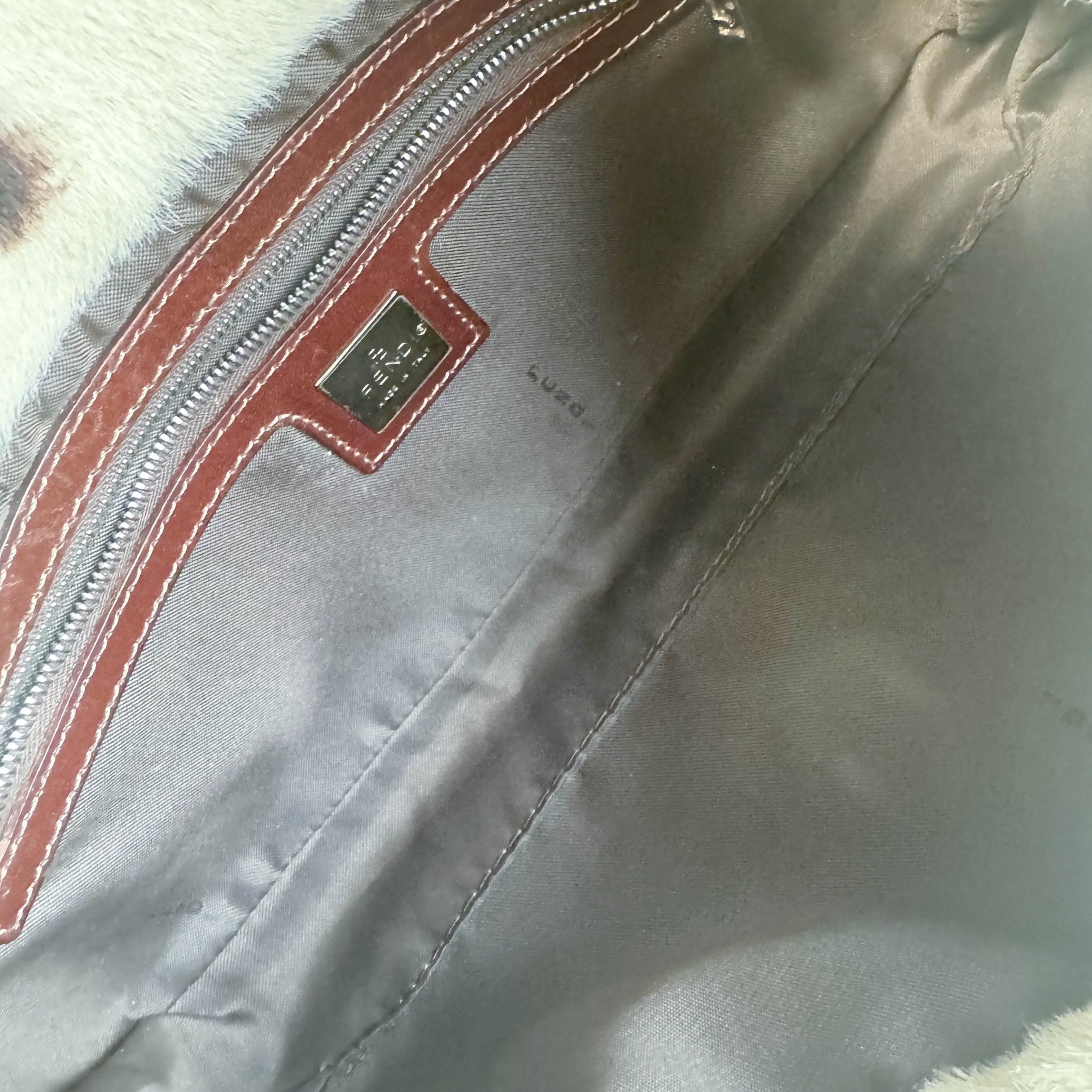 FENDI Baguette Calf Hair Cow Print Shoulder Bag, in , Sold by HIVE PRELOVED - Shoulder Bags, ,