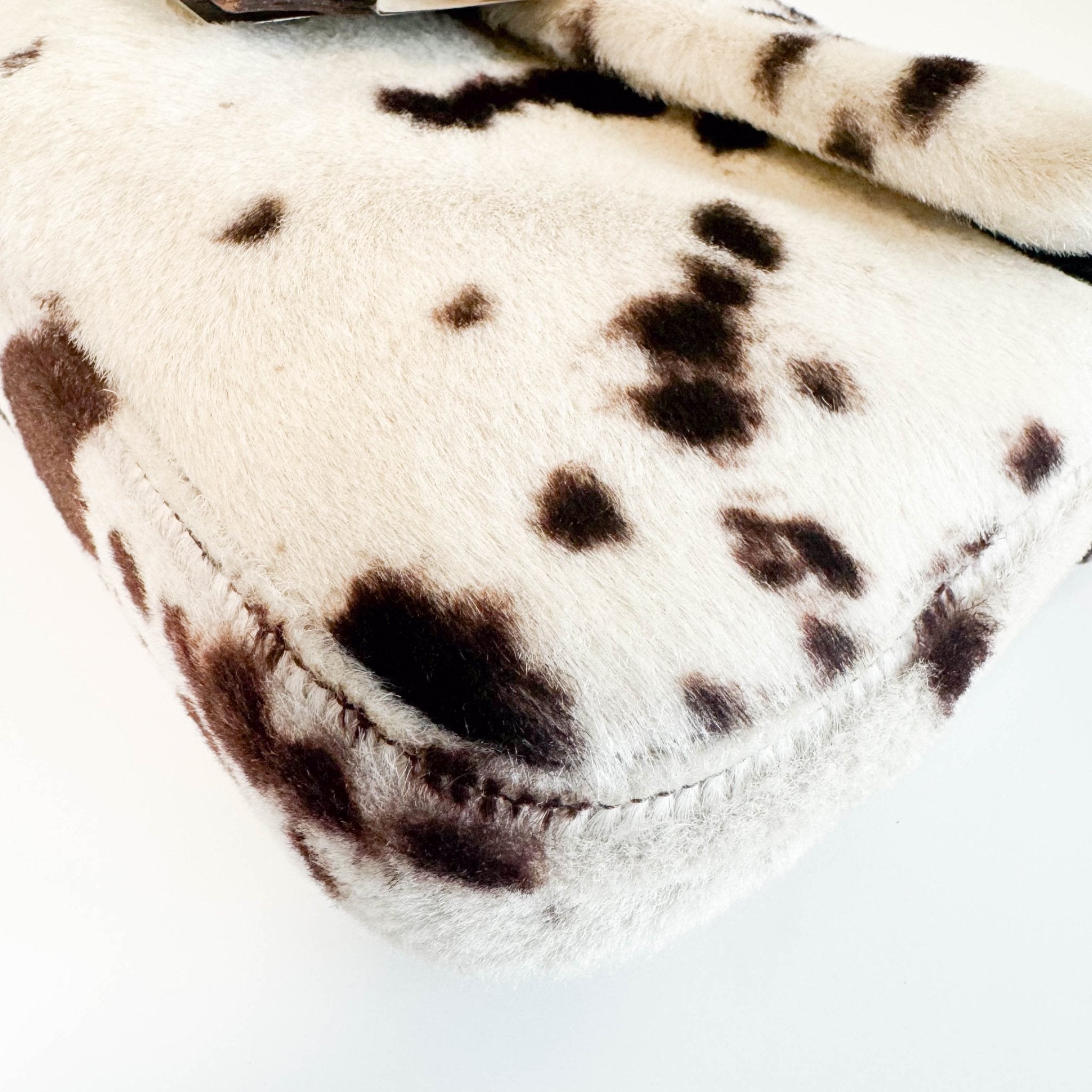 FENDI Baguette Calf Hair Cow Print Shoulder Bag, in , Sold by HIVE PRELOVED - Shoulder Bags, ,