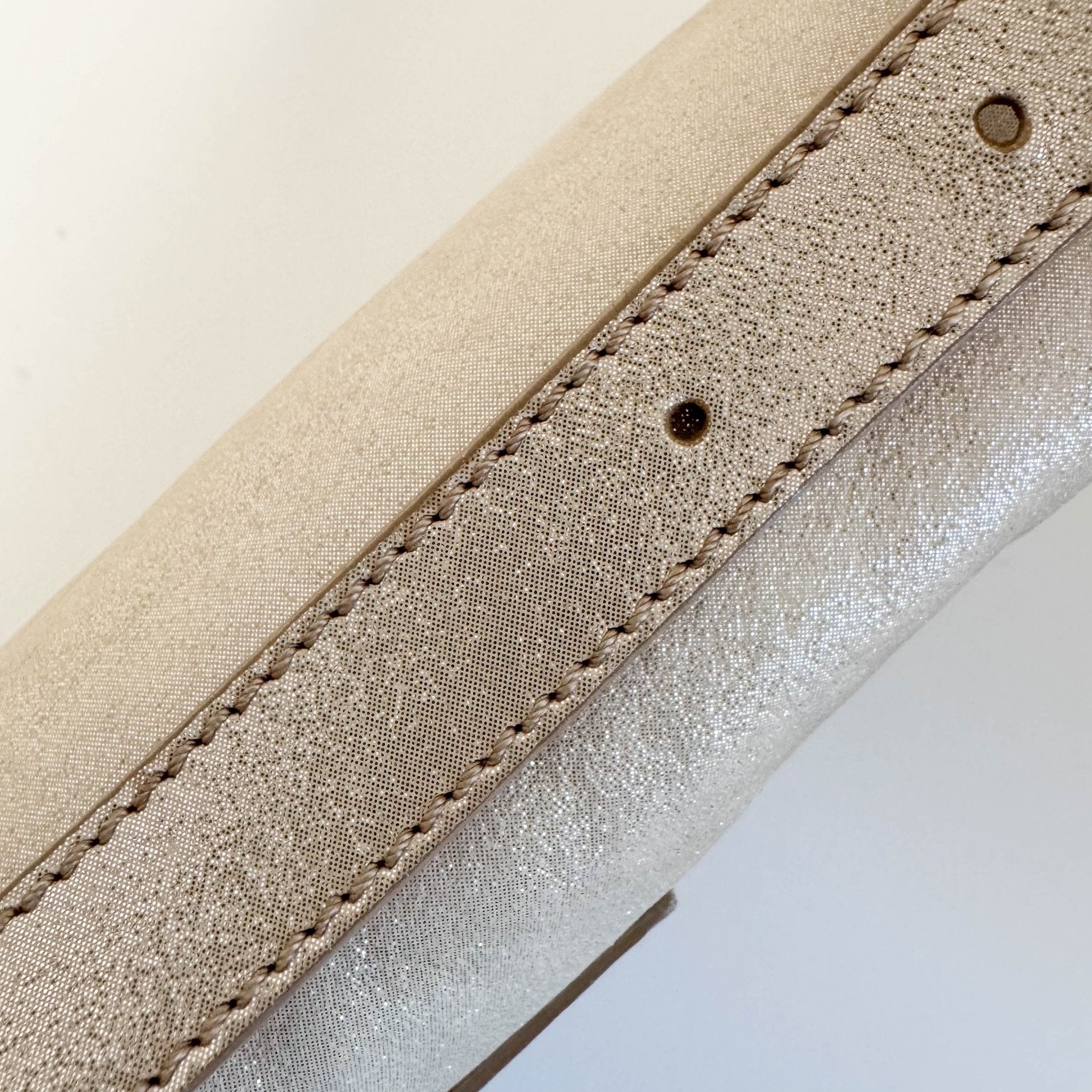 FENDI Baguette Champagne Gold Shoulder Bag Rhinestone Hardware, in , Sold by HIVE PRELOVED - Shoulder Bags, ,