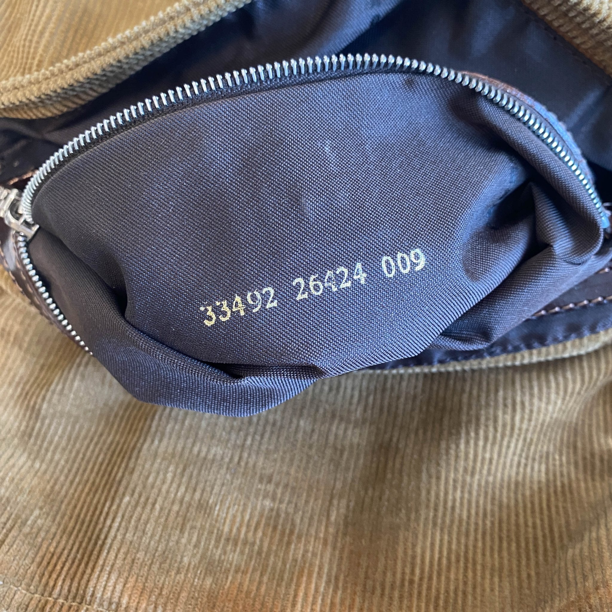 FENDI Baguette Corduroy Shoulder Bag, in , Sold by HIVE PRELOVED - Shoulder Bags, ,