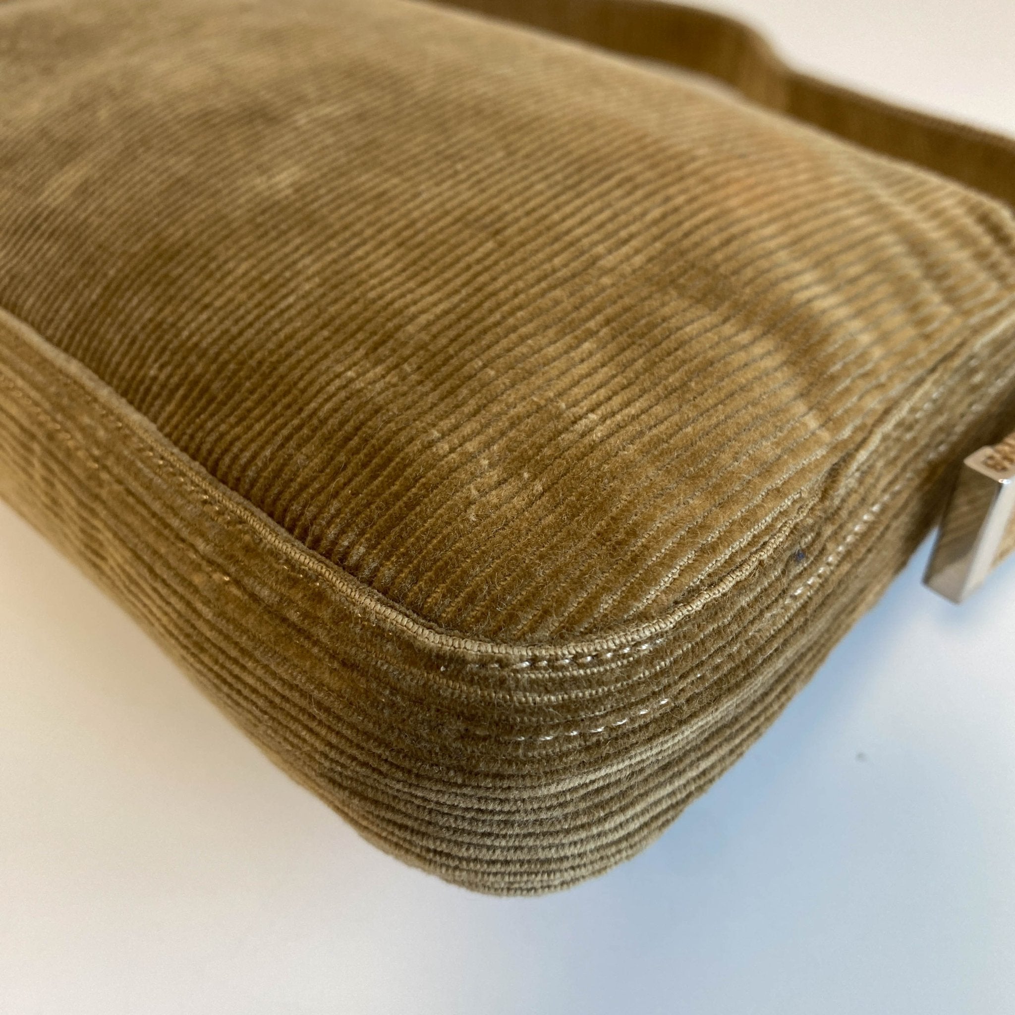 FENDI Baguette Corduroy Shoulder Bag, in , Sold by HIVE PRELOVED - Shoulder Bags, ,