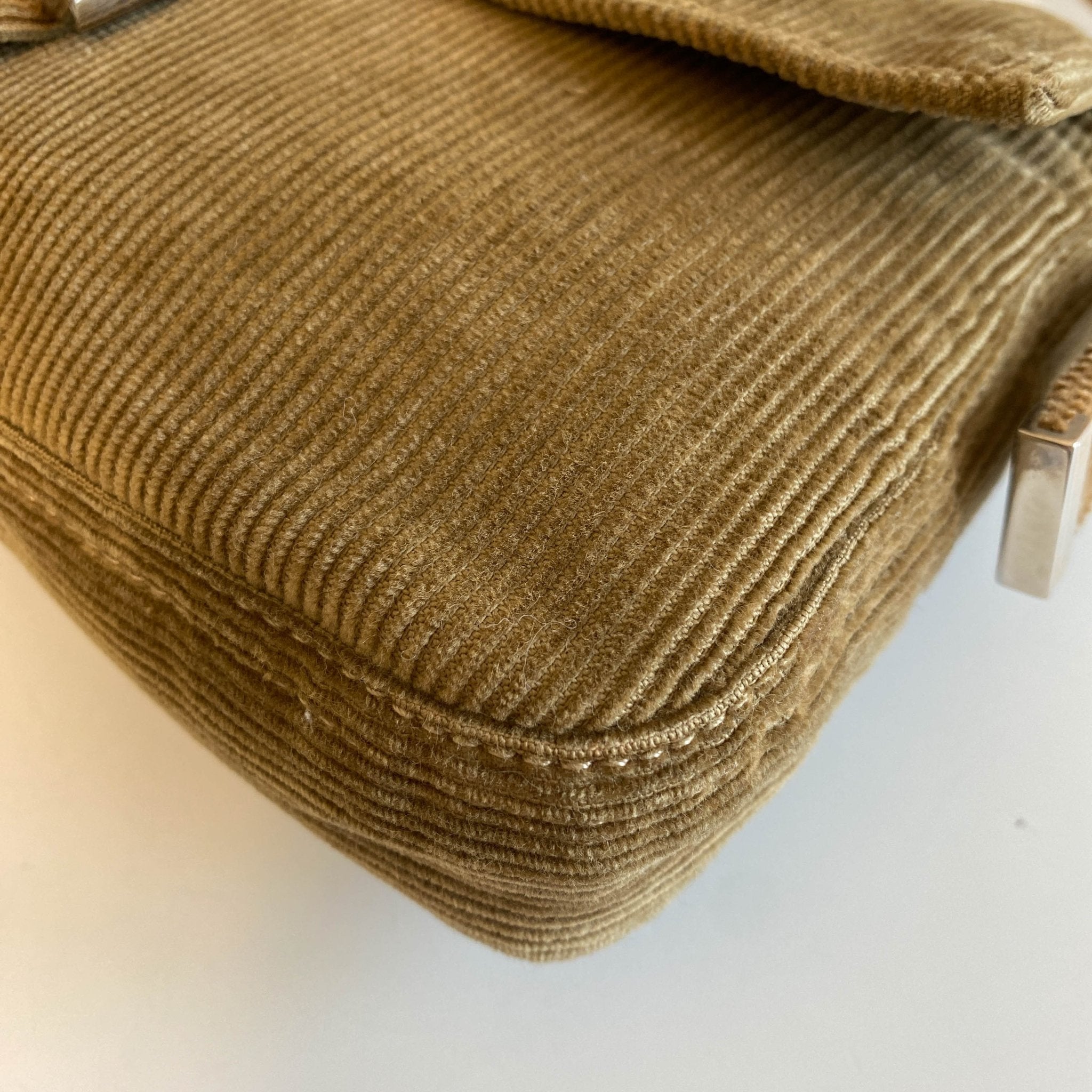 FENDI Baguette Corduroy Shoulder Bag, in , Sold by HIVE PRELOVED - Shoulder Bags, ,