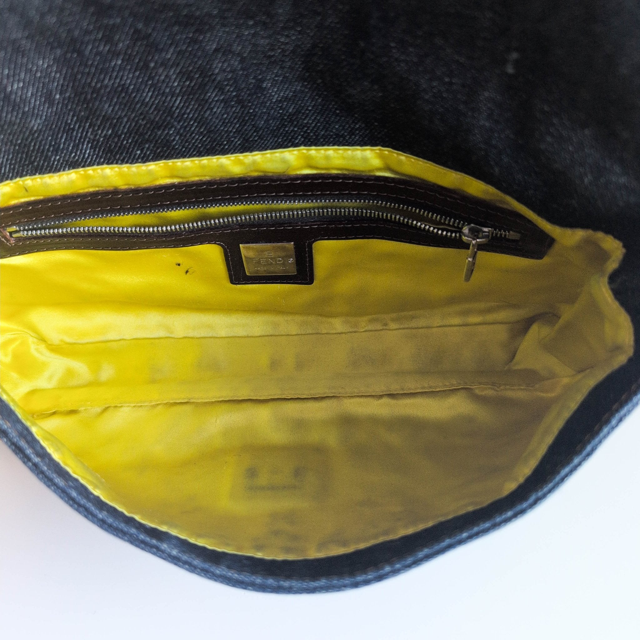 FENDI Baguette Denim Floral Beaded Shoulder Bag, in , Sold by HIVE PRELOVED - Shoulder Bags, ,