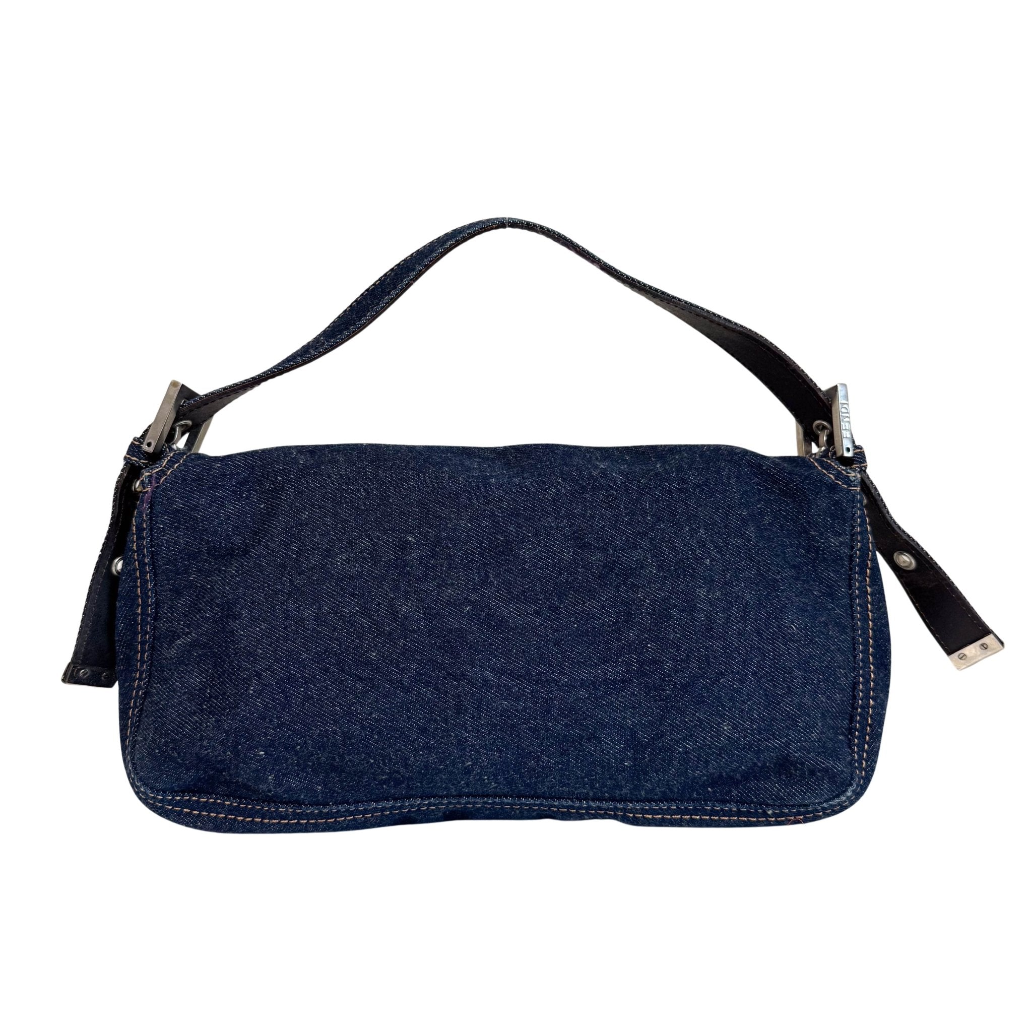 FENDI Baguette Denim Shoulder Bag, in , Sold by HIVE PRELOVED - Shoulder Bags, ,