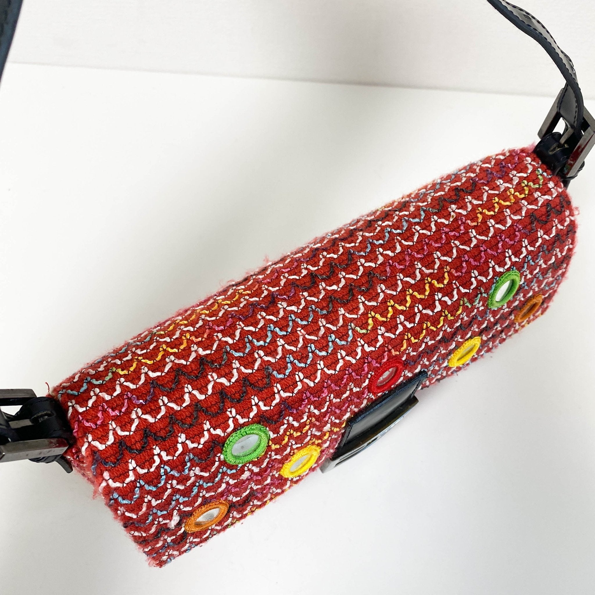 FENDI Baguette Embroidered Shoulder Bag, in , Sold by HIVE PRELOVED - Shoulder Bags, ,