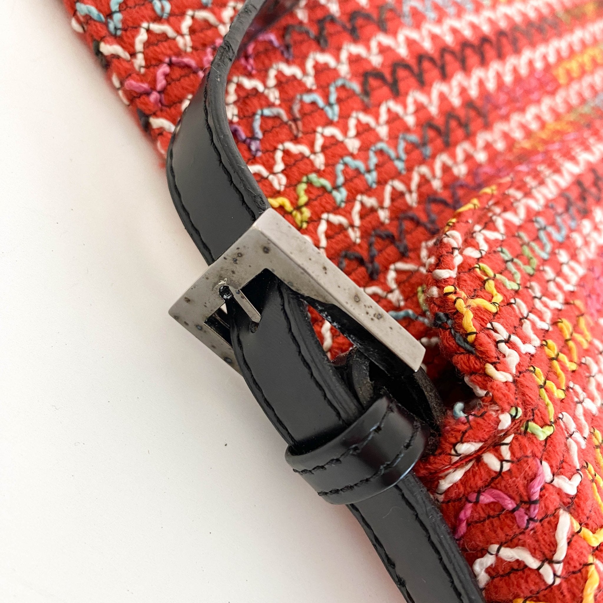 FENDI Baguette Embroidered Shoulder Bag, in , Sold by HIVE PRELOVED - Shoulder Bags, ,