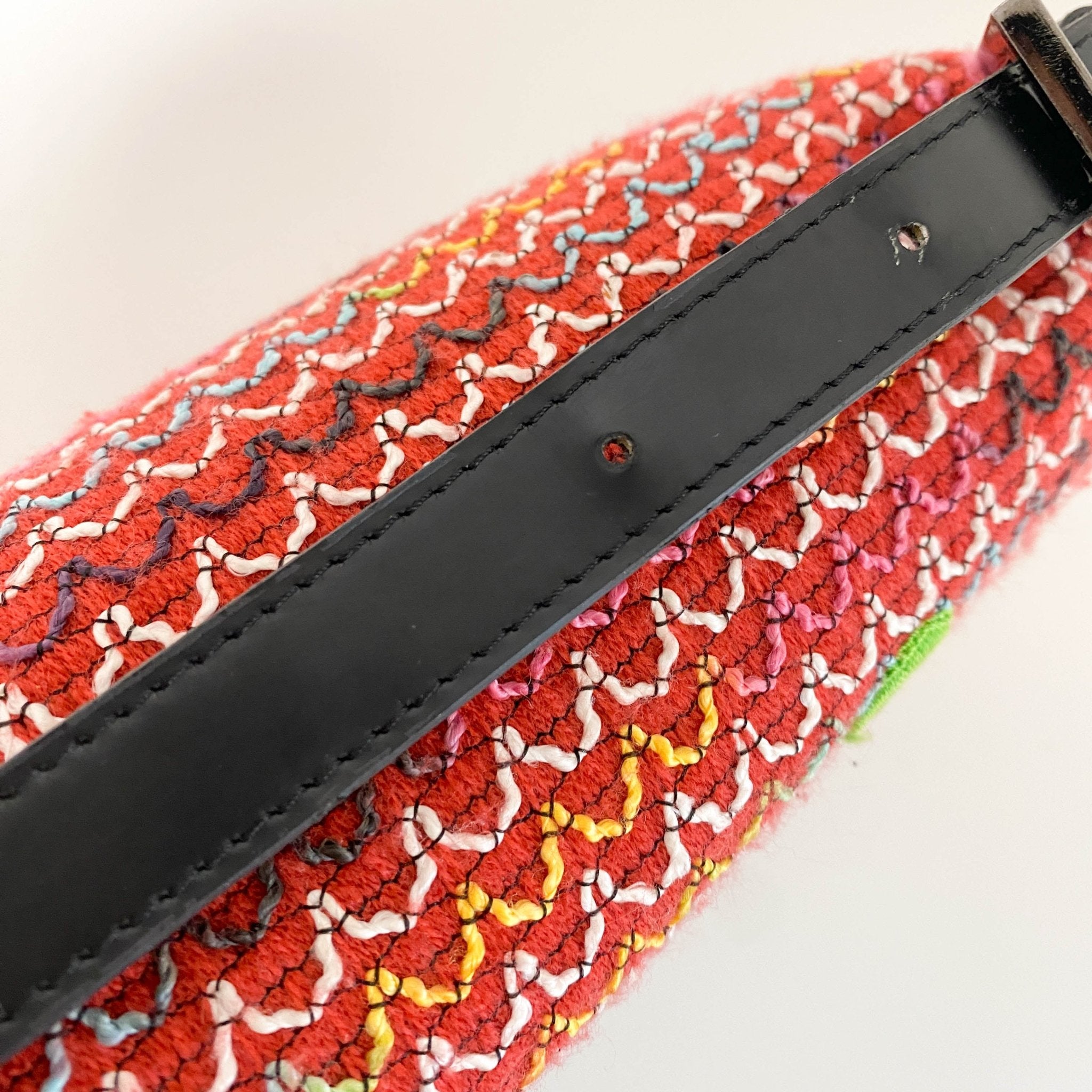 FENDI Baguette Embroidered Shoulder Bag, in , Sold by HIVE PRELOVED - Shoulder Bags, ,