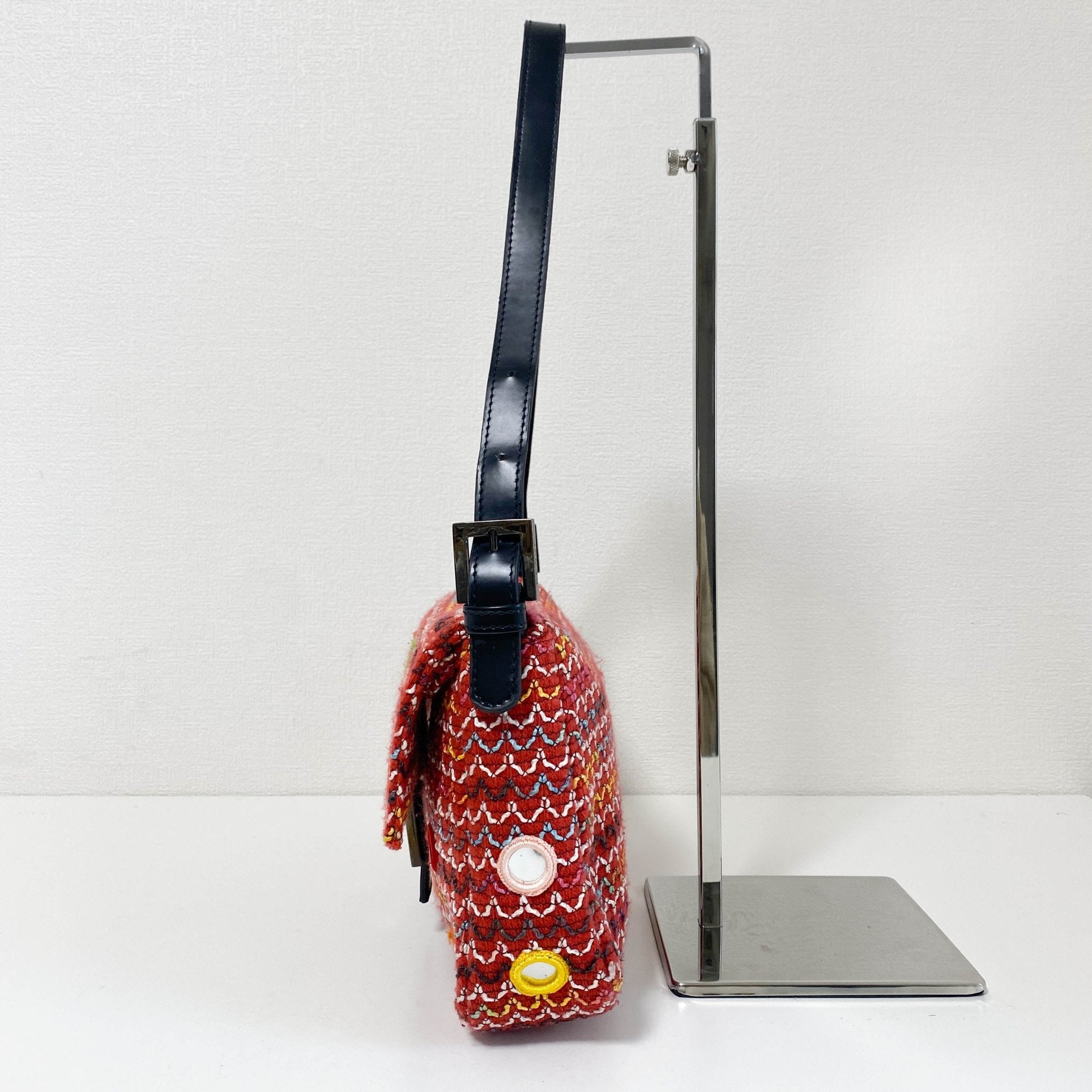 FENDI Baguette Embroidered Shoulder Bag, in , Sold by HIVE PRELOVED - Shoulder Bags, ,