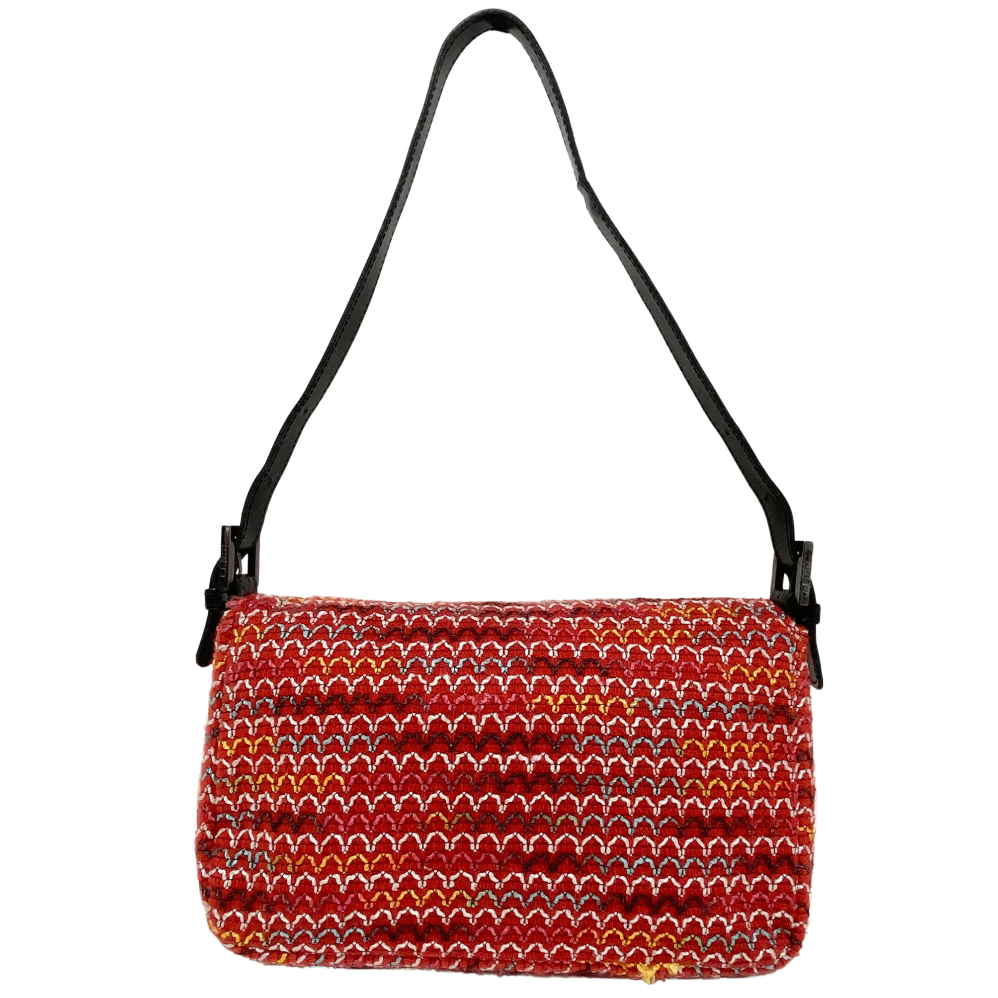 FENDI Baguette Embroidered Shoulder Bag, in , Sold by HIVE PRELOVED - Shoulder Bags, ,