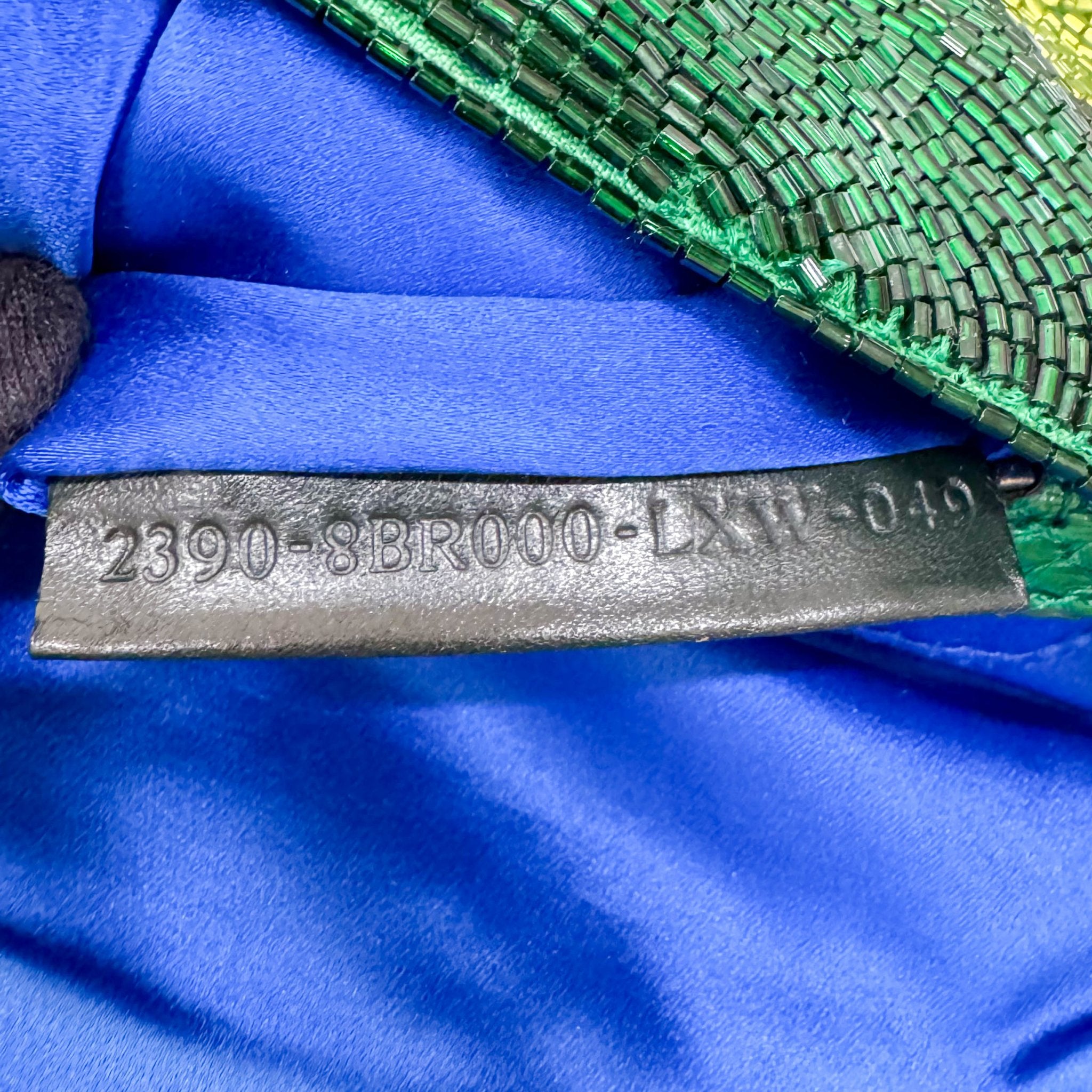 FENDI Baguette Emerald Green Beads & Crystals Shoulder Bag, in , Sold by HIVE PRELOVED - Shoulder Bags, ,