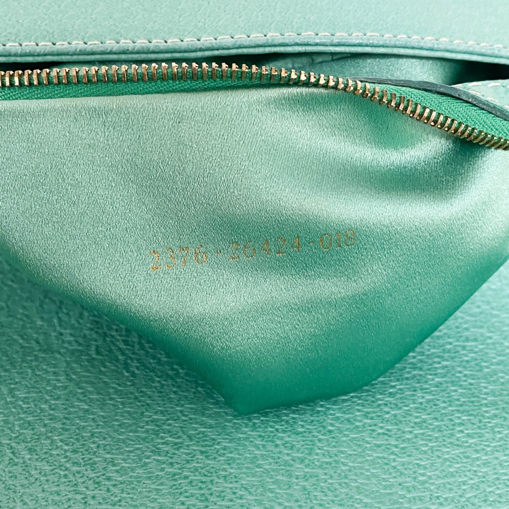 FENDI Baguette Emerald Green Leather Marble Hardware Shoulder Bag, in , Sold by HIVE PRELOVED - Shoulder Bags, ,