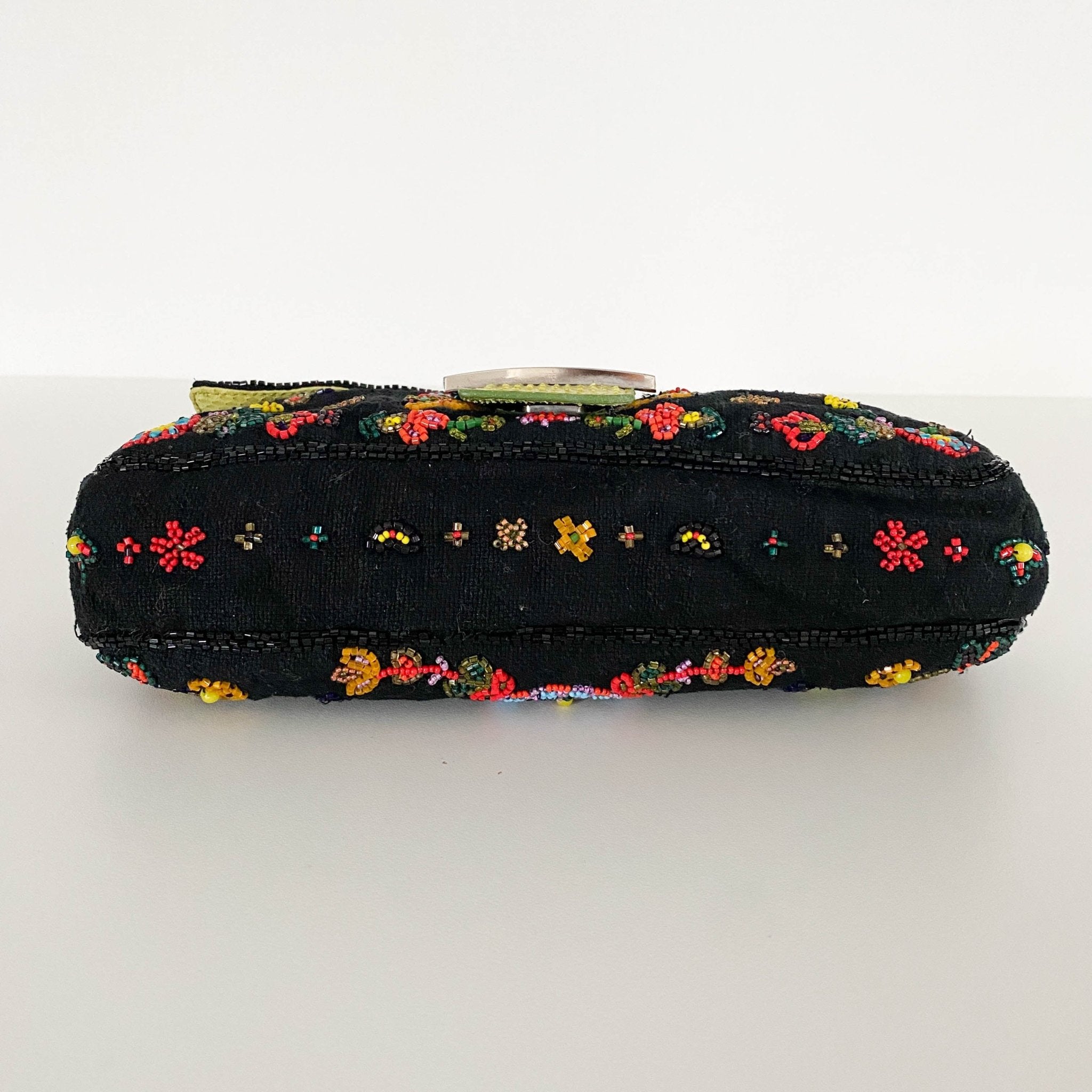 FENDI Baguette Floral Beaded Shoulder Bag, in , Sold by HIVE PRELOVED - Shoulder Bags, ,