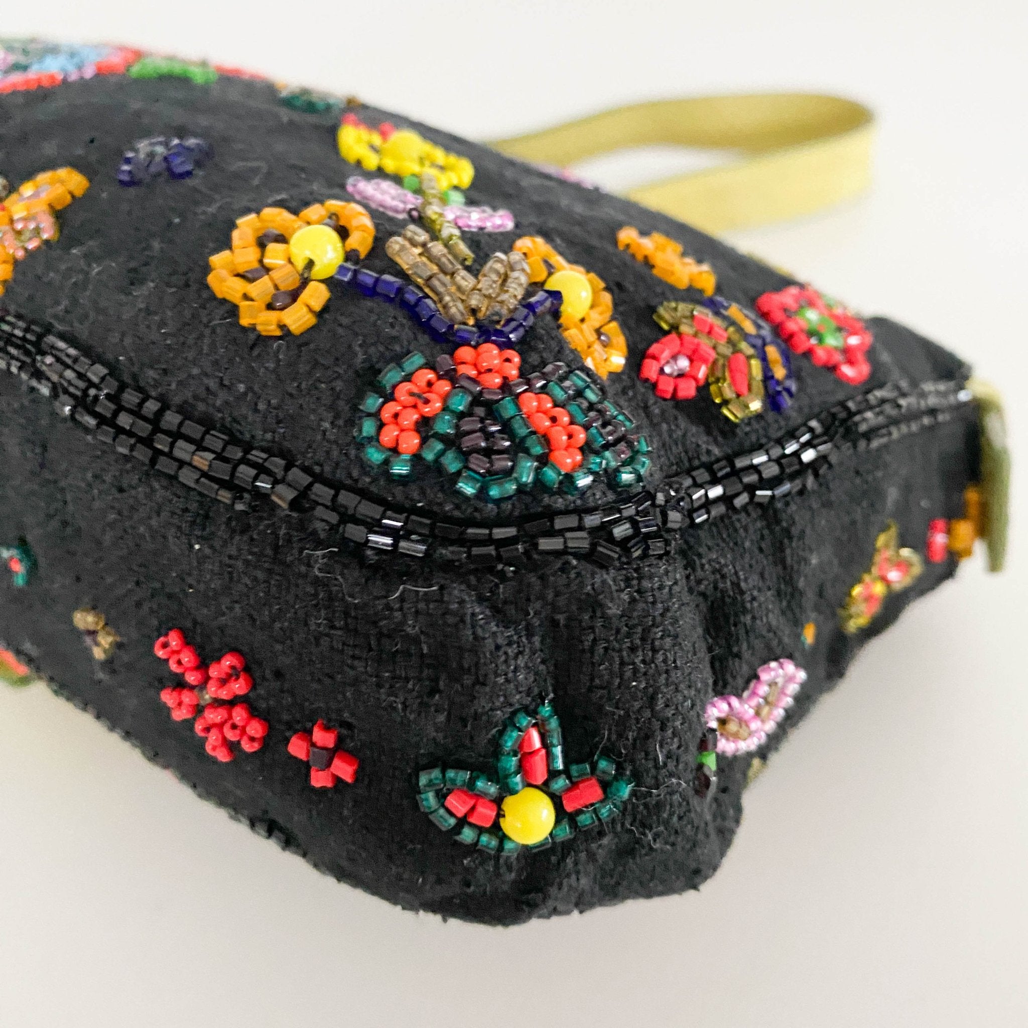 FENDI Baguette Floral Beaded Shoulder Bag, in , Sold by HIVE PRELOVED - Shoulder Bags, ,