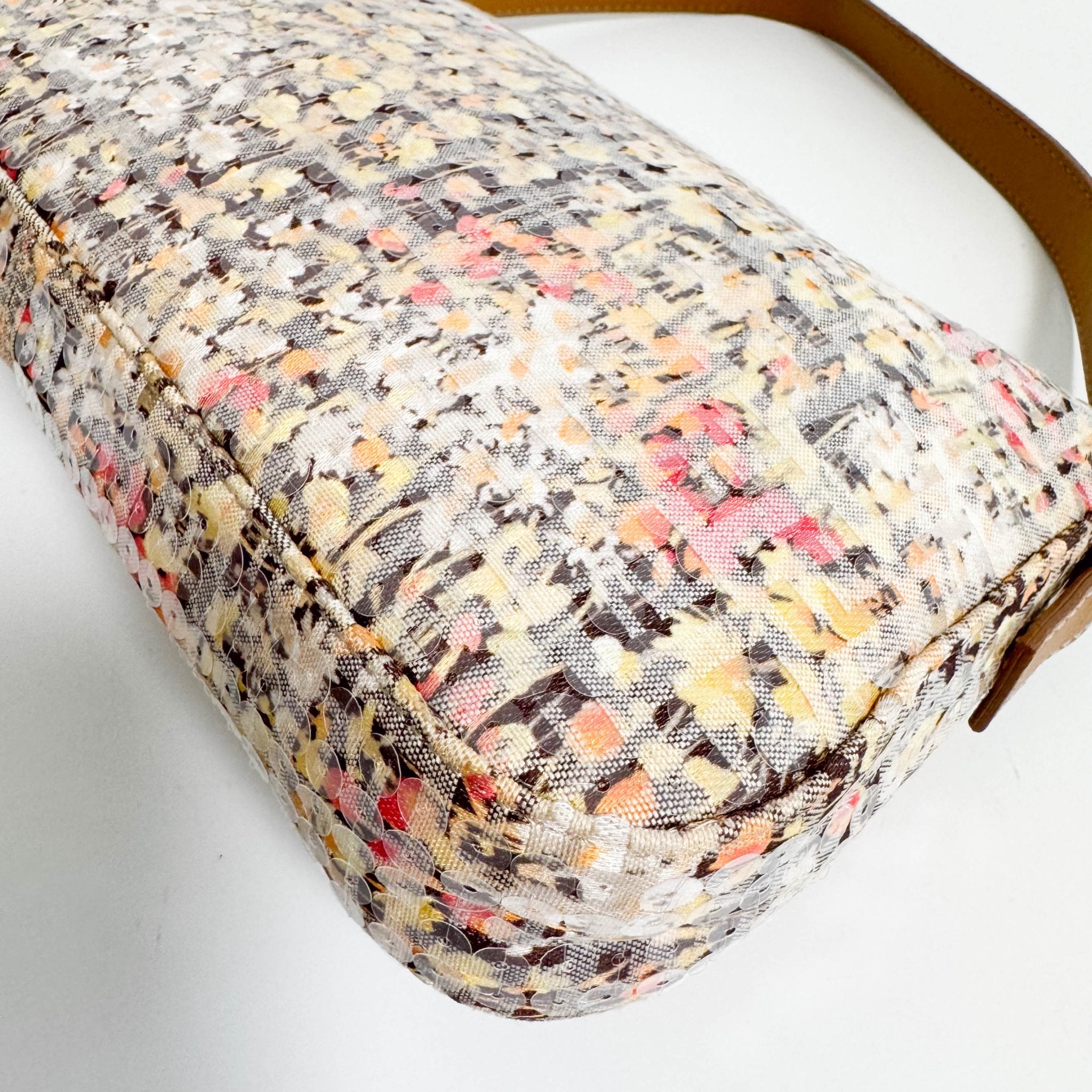FENDI Baguette Floral Design Sequin Shoulder Bag, in , Sold by HIVE PRELOVED - Shoulder Bags, ,