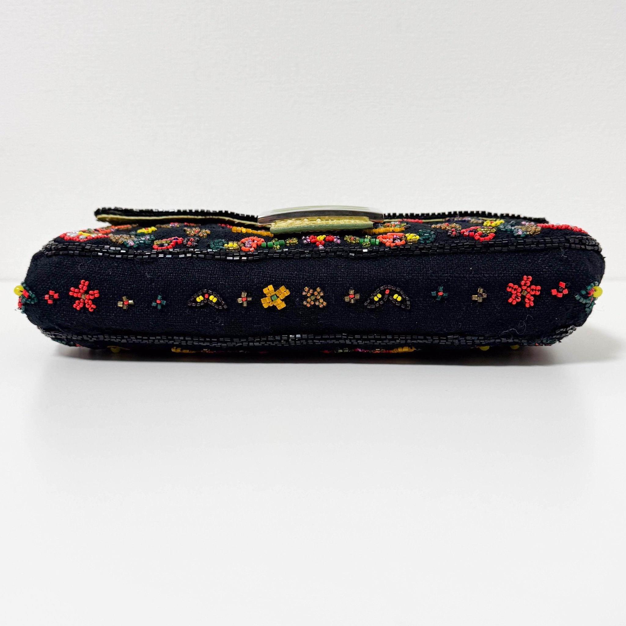 FENDI Baguette Floral Pattern Beads Embroidered, in , Sold by HIVE PRELOVED - Shoulder Bags, ,