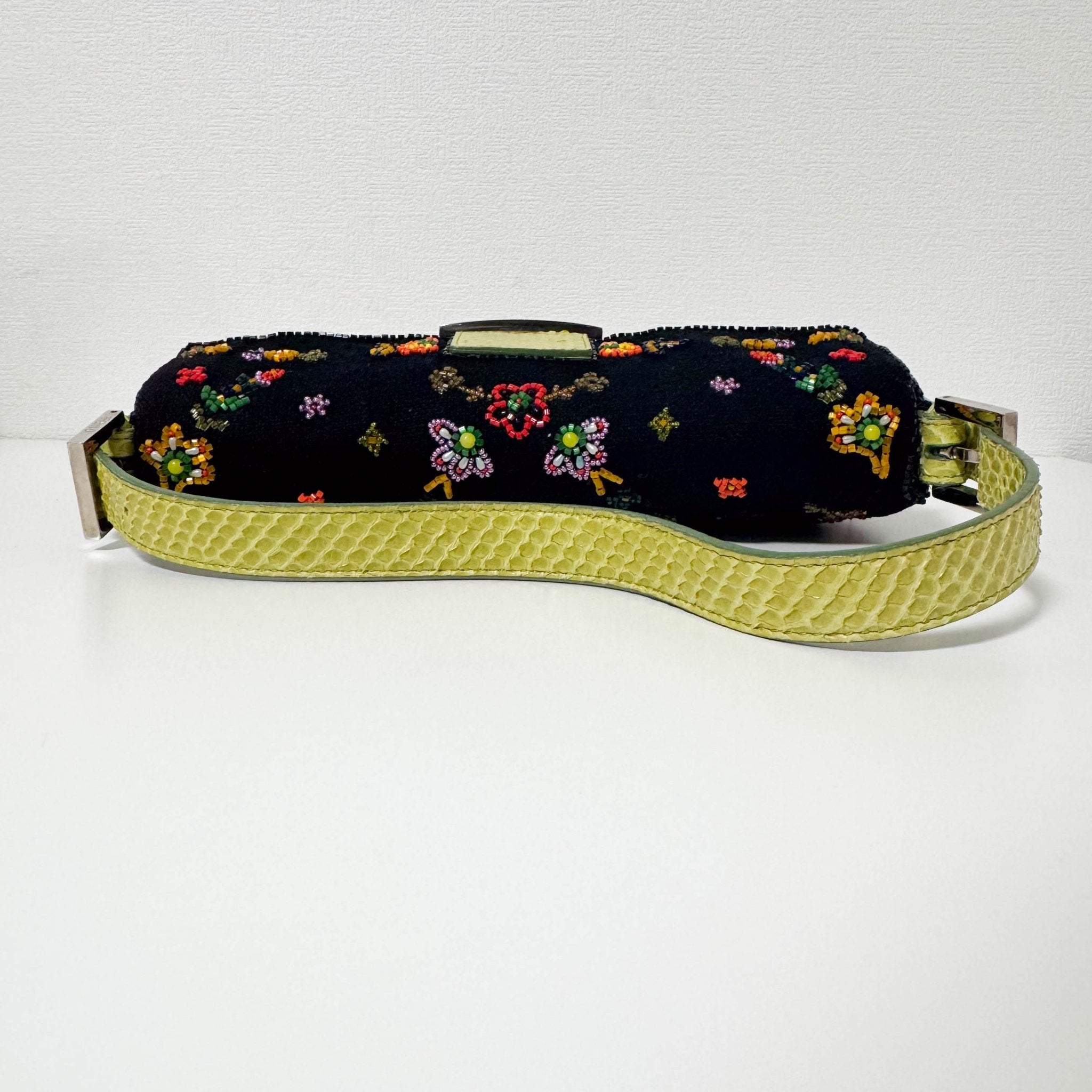 FENDI Baguette Floral Pattern Beads Embroidered, in , Sold by HIVE PRELOVED - Shoulder Bags, ,