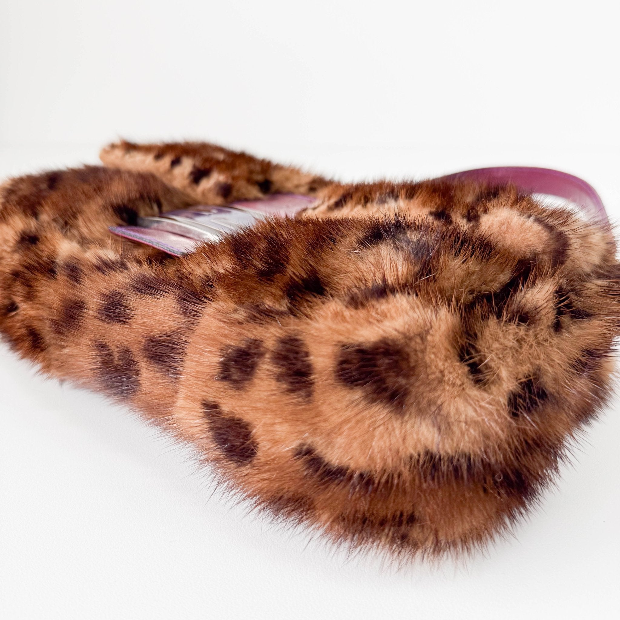 FENDI Baguette Fur Leopard Print Shoulder Bag, in , Sold by HIVE PRELOVED - Shoulder Bags, ,