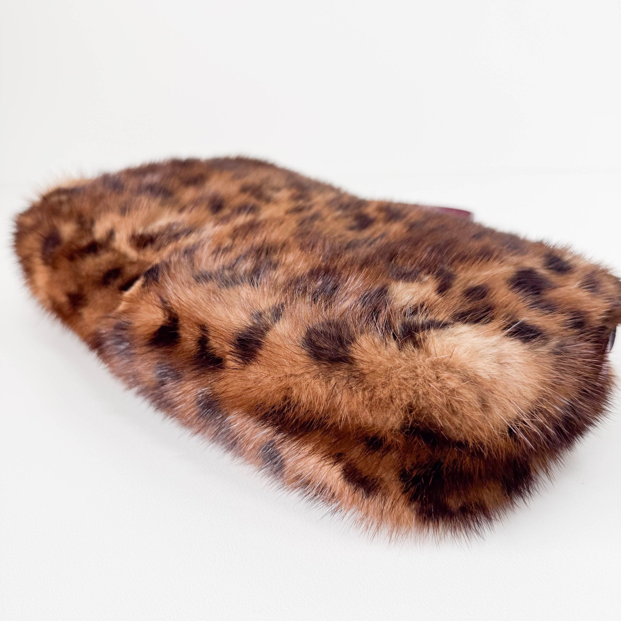 FENDI Baguette Fur Leopard Print Shoulder Bag, in , Sold by HIVE PRELOVED - Shoulder Bags, ,
