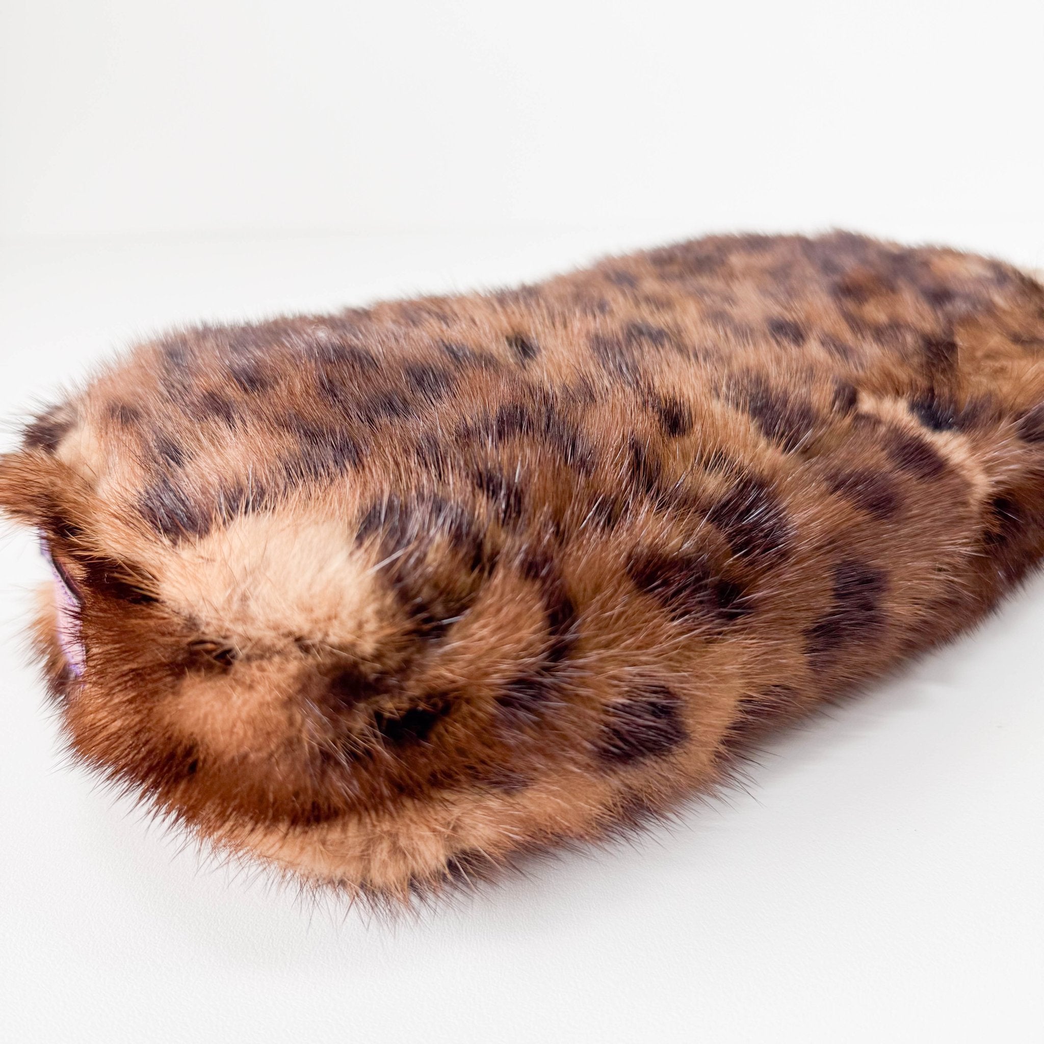 FENDI Baguette Fur Leopard Print Shoulder Bag, in , Sold by HIVE PRELOVED - Shoulder Bags, ,