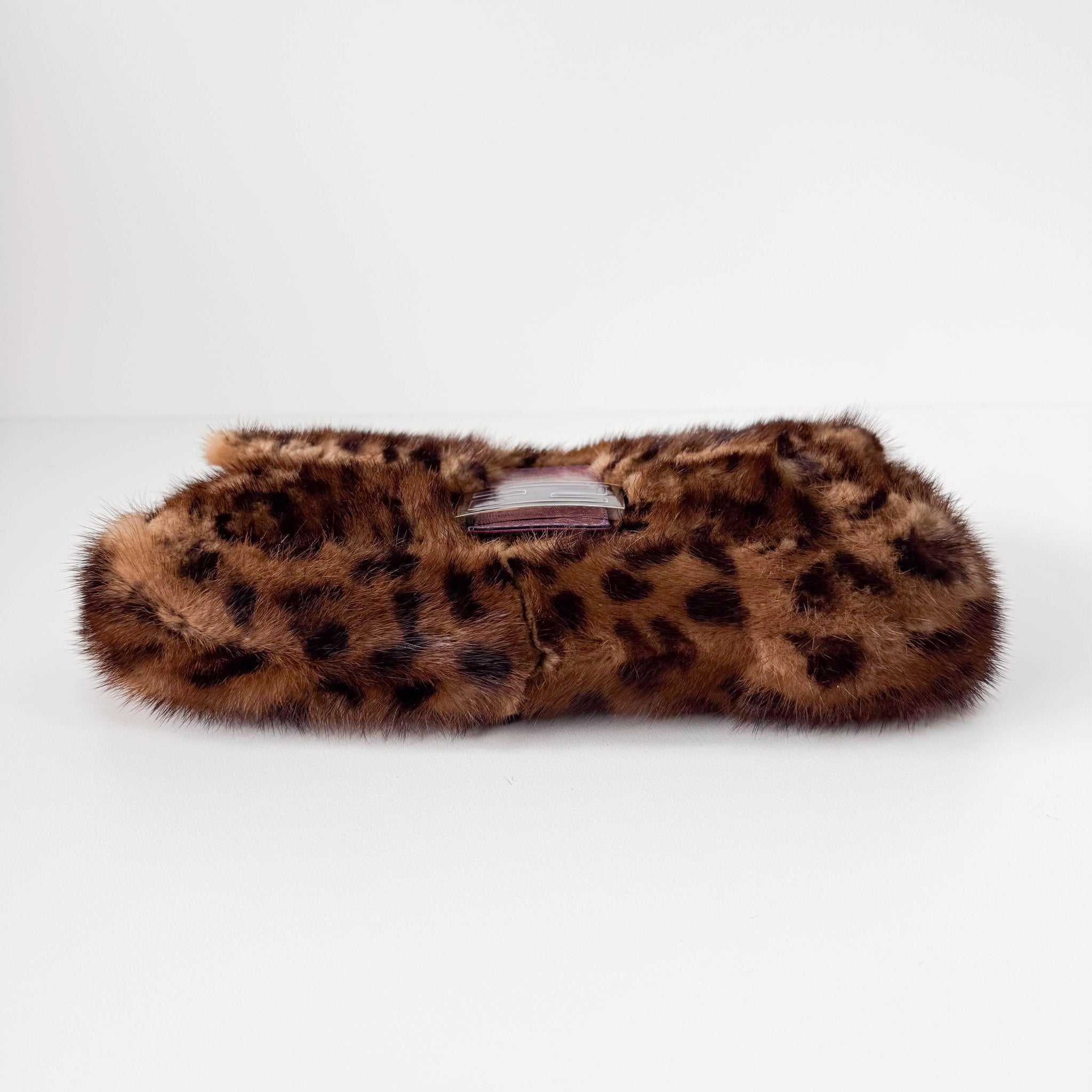 FENDI Baguette Fur Leopard Print Shoulder Bag, in , Sold by HIVE PRELOVED - Shoulder Bags, ,