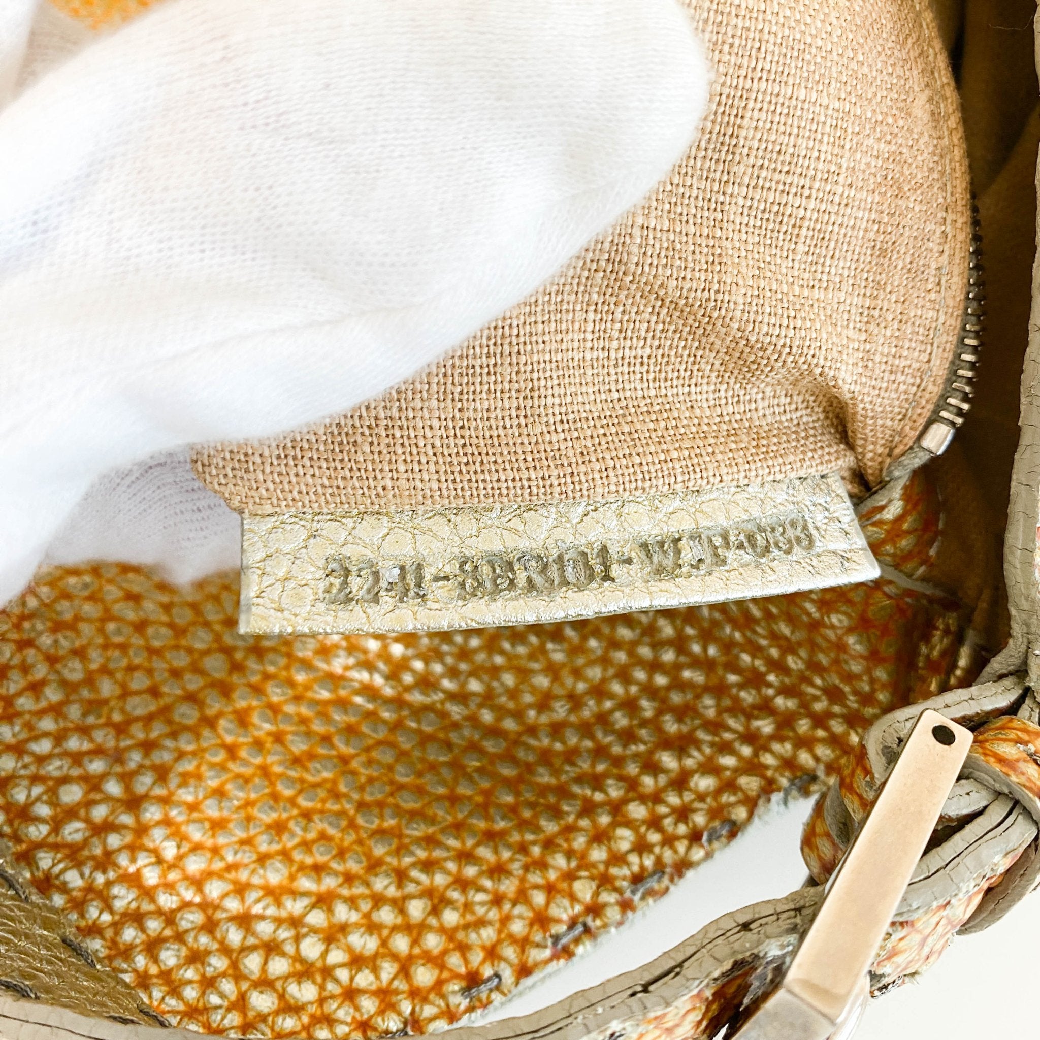 FENDI Baguette Gold Selleria Leather Shoulder Bag, in , Sold by HIVE PRELOVED - Shoulder Bags, ,