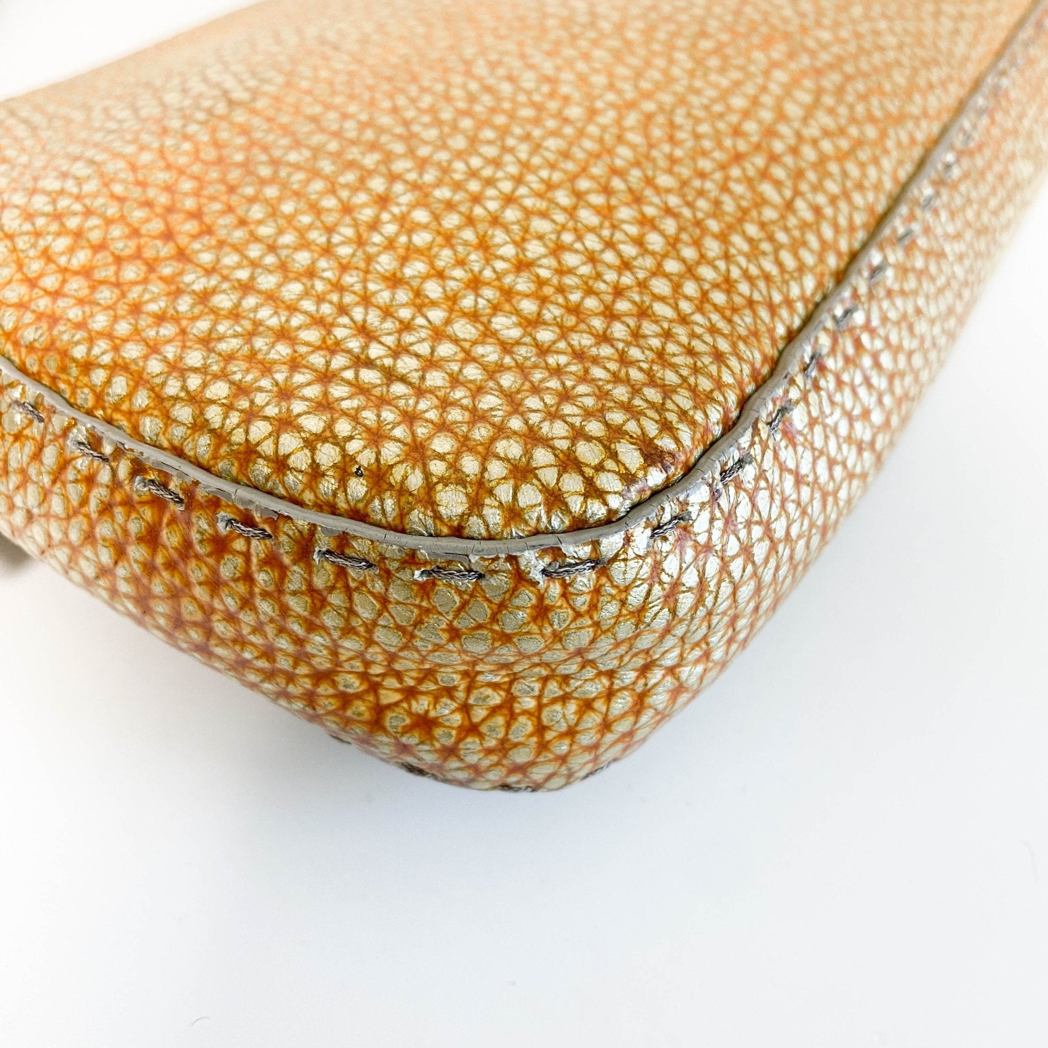 FENDI Baguette Gold Selleria Leather Shoulder Bag, in , Sold by HIVE PRELOVED - Shoulder Bags, ,