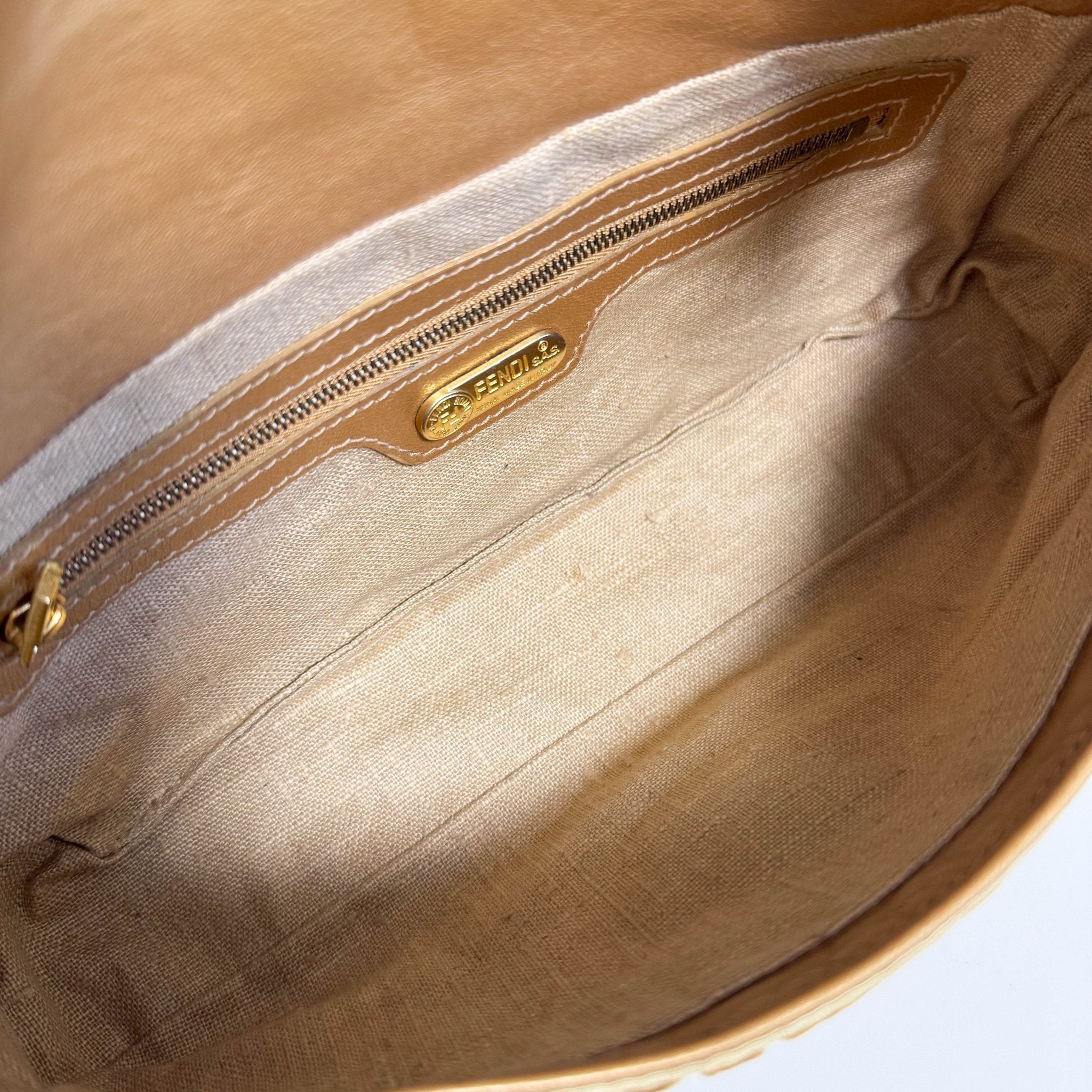 FENDI Baguette Golg Velvet Shoulder Bag, in , Sold by HIVE PRELOVED - Shoulder Bags, ,