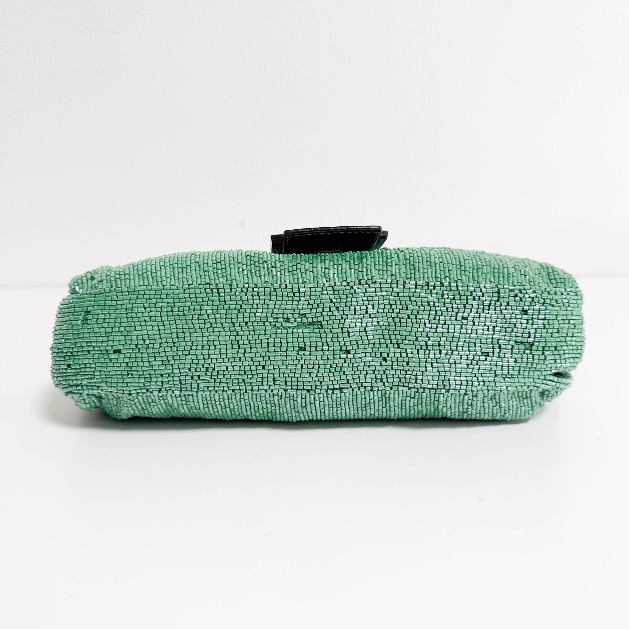 FENDI Baguette Green Beaded Shoulder Bag, in , Sold by HIVE PRELOVED - Shoulder Bags, ,