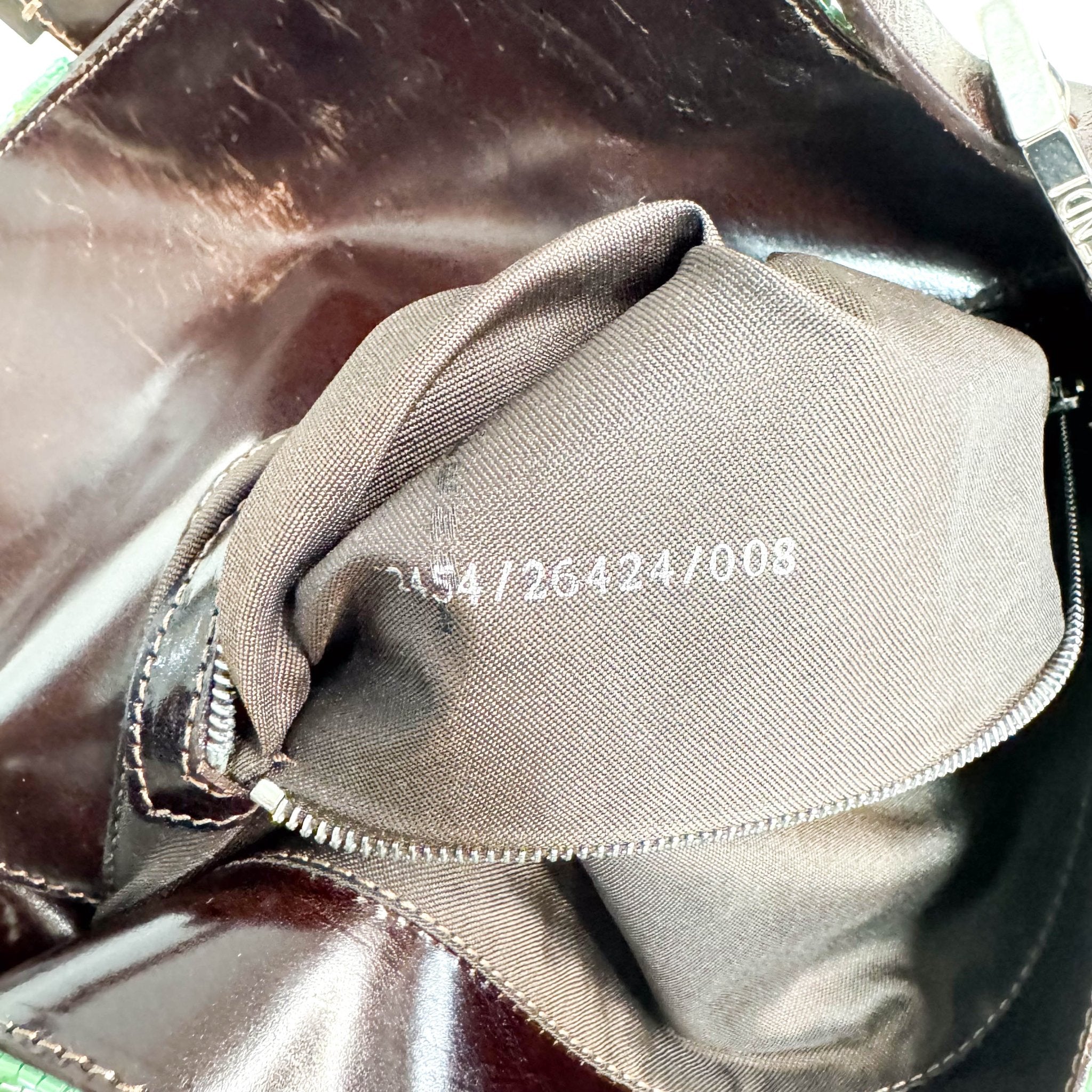 FENDI Baguette Green Beaded Shoulder Bag, in , Sold by HIVE PRELOVED - Shoulder Bags, ,