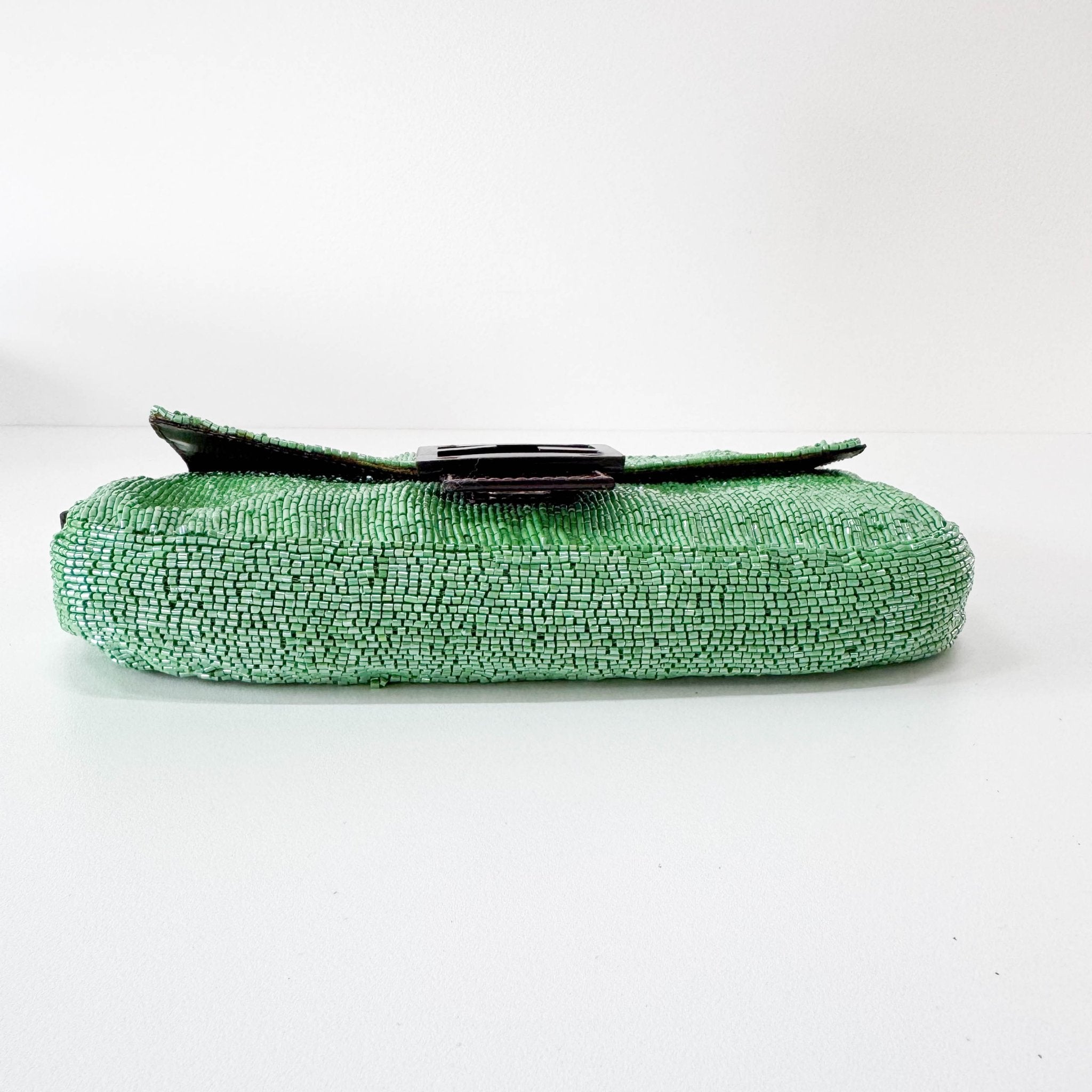 FENDI Baguette Green Beads Shoulder Bag, in , Sold by HIVE PRELOVED - Shoulder Bags, ,