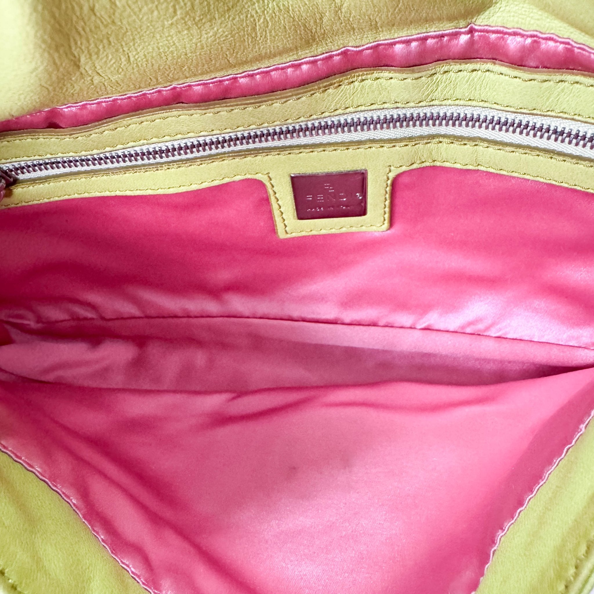 FENDI Baguette Green Nappa Leather Shoulder Bag, in , Sold by HIVE PRELOVED - Shoulder Bags, ,