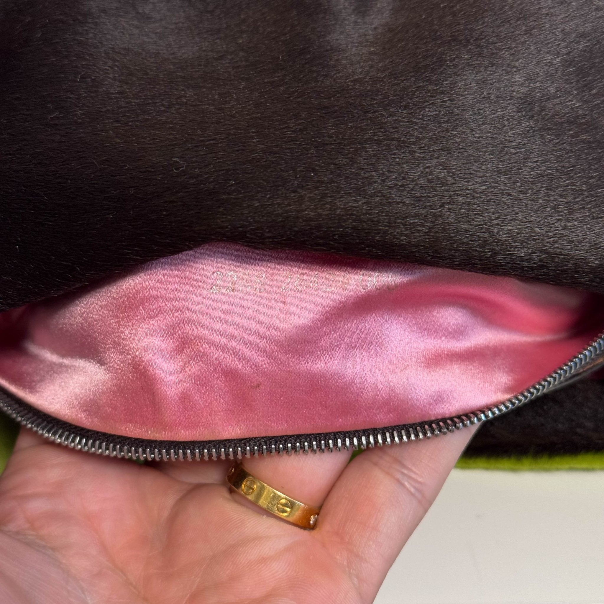 FENDI Baguette Green Pony Hair Shoulder Bag, in , Sold by HIVE PRELOVED - Shoulder Bags, ,