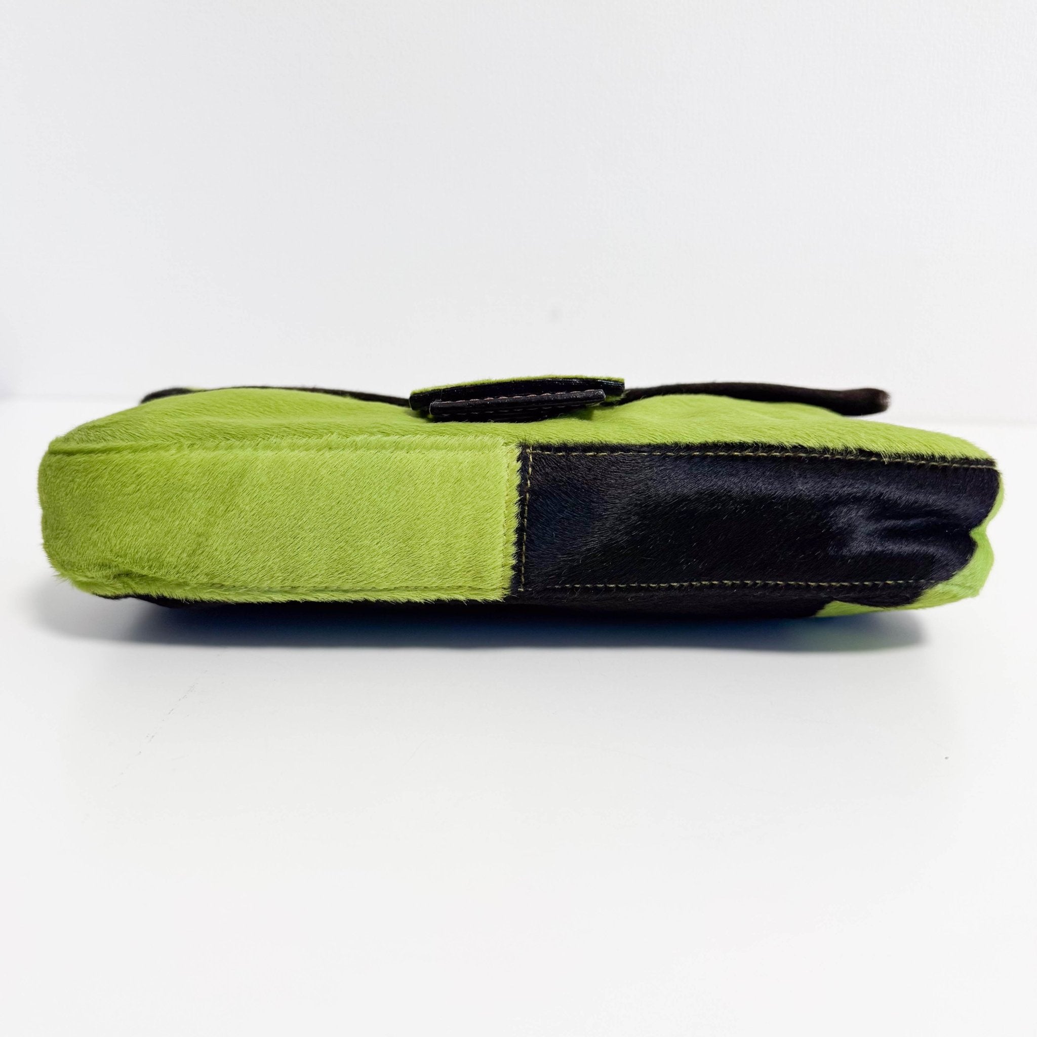 FENDI Baguette Green Pony Hair Shoulder Bag, in , Sold by HIVE PRELOVED - Shoulder Bags, ,