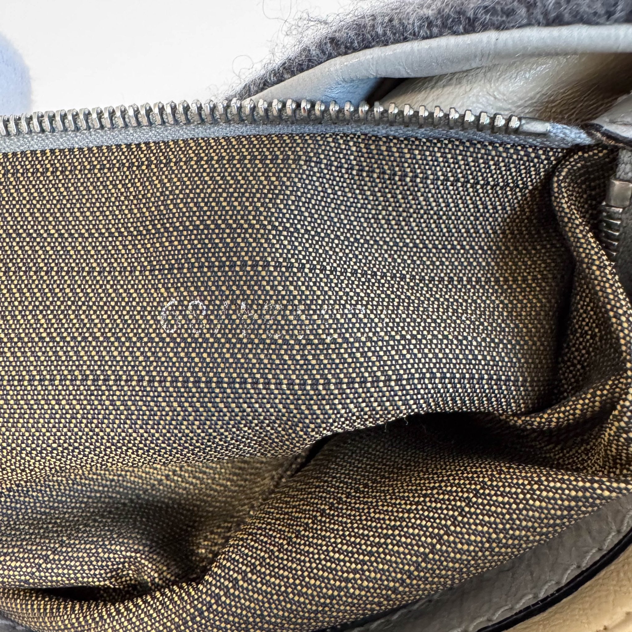 FENDI Baguette Grey Cashmere Shoulder Bag, in , Sold by HIVE PRELOVED - Shoulder Bags, ,