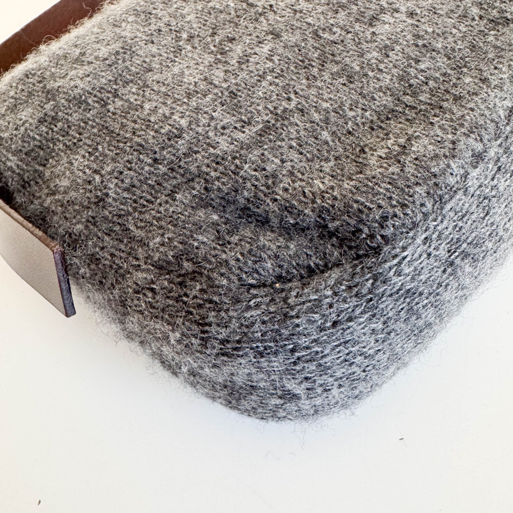 FENDI Baguette Grey Cashmere Shoulder Bag, in , Sold by HIVE PRELOVED - Shoulder Bags, ,