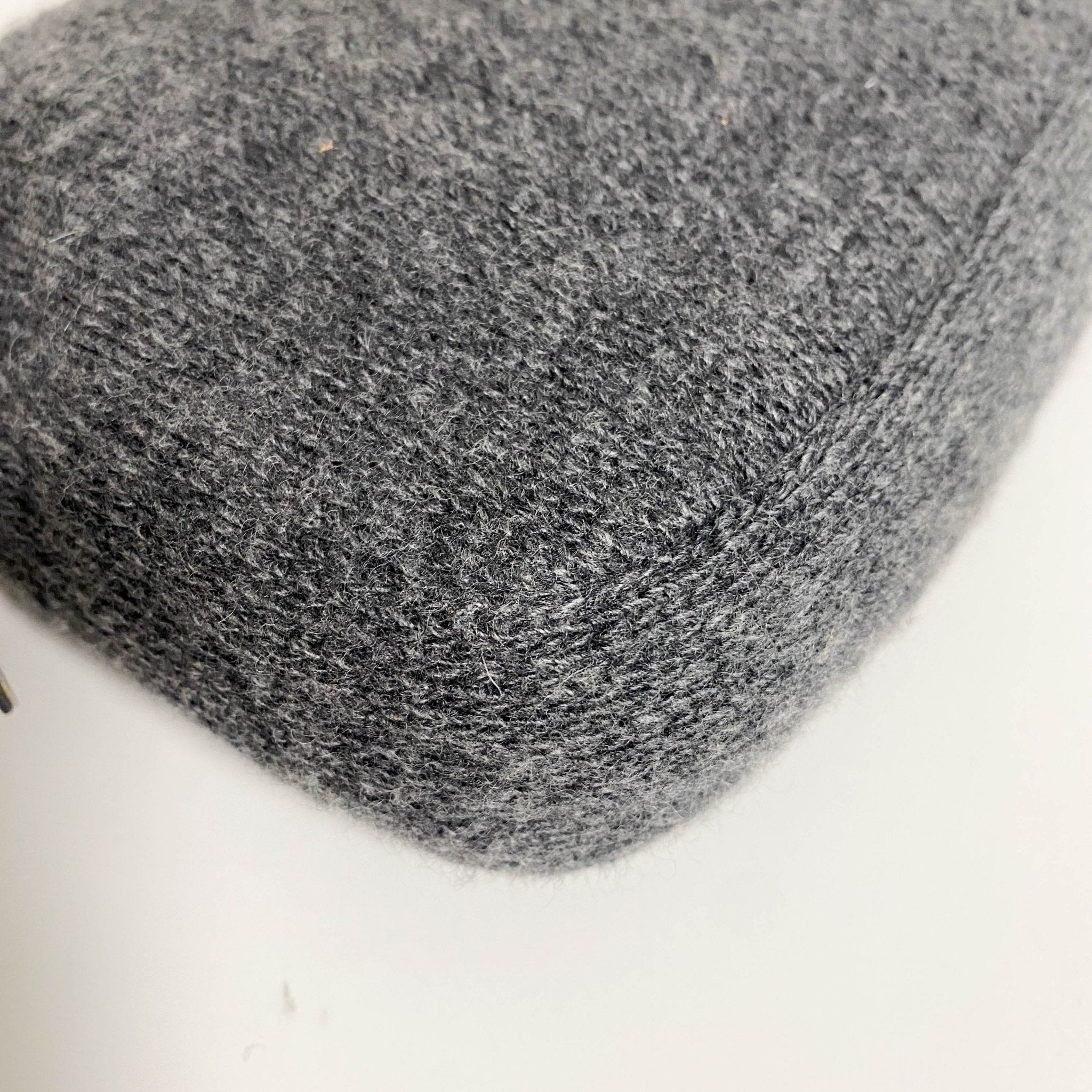 FENDI Baguette Grey Cashmere Shoulder Bag with Rhinestone Hardware, in , Sold by HIVE PRELOVED - Shoulder Bags, ,