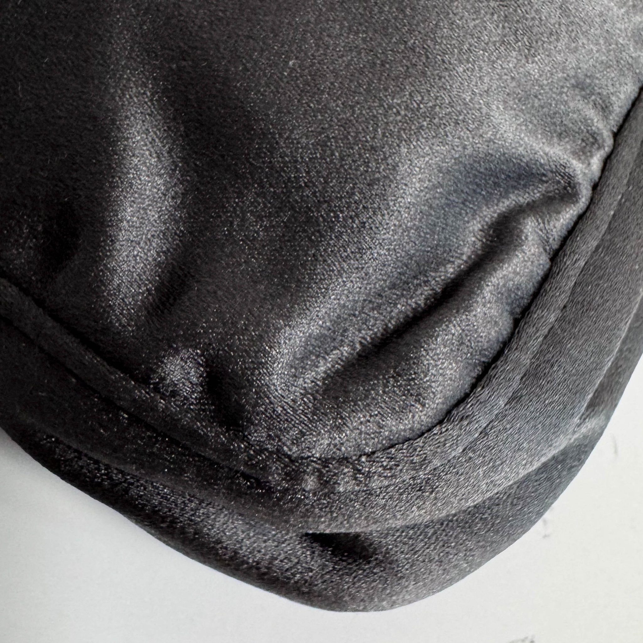 FENDI Baguette Grey Satin Shoulder Bag with Rhinestone Hardware, in , Sold by HIVE PRELOVED - Shoulder Bags, ,