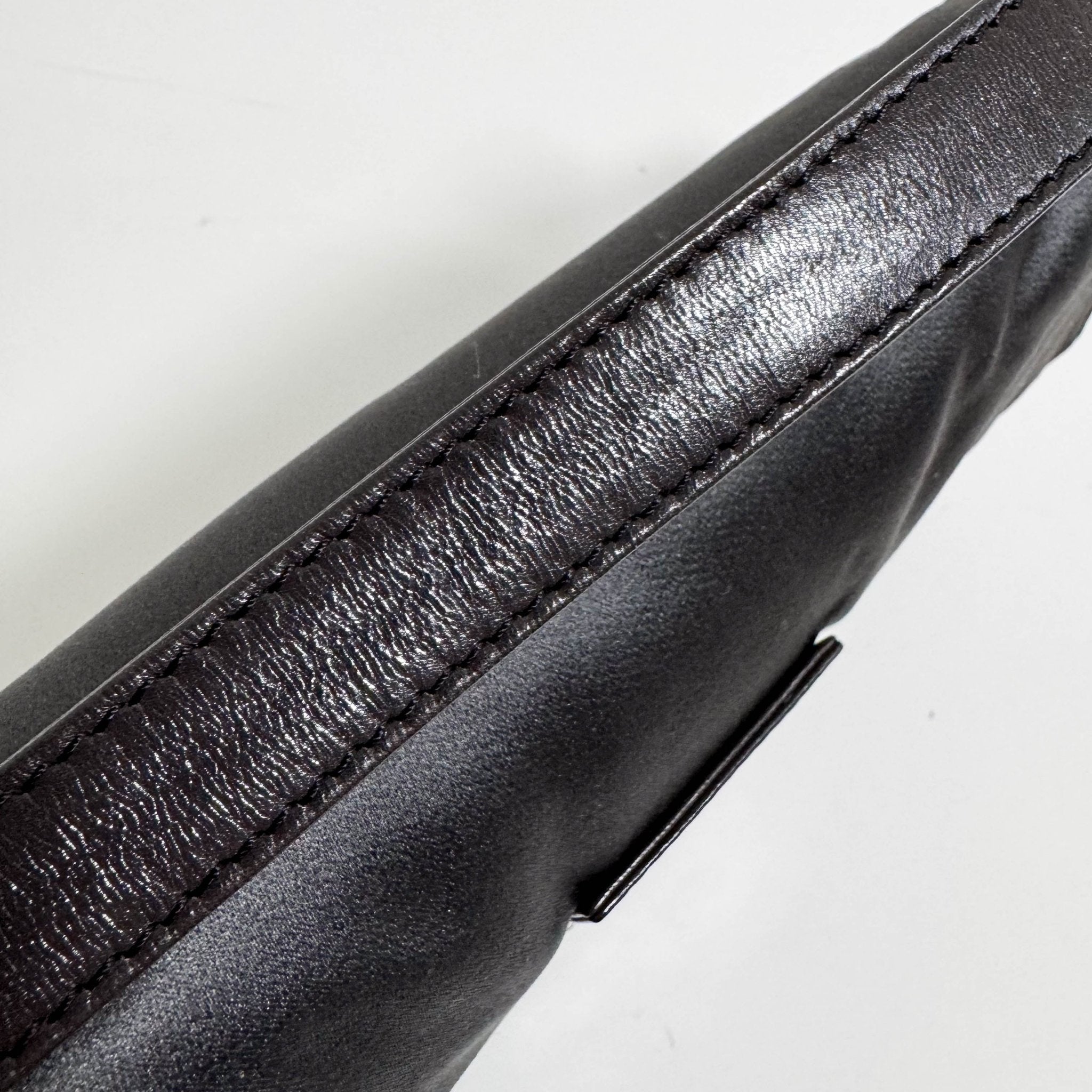 FENDI Baguette Grey Satin Shoulder Bag with Rhinestone Hardware, in , Sold by HIVE PRELOVED - Shoulder Bags, ,