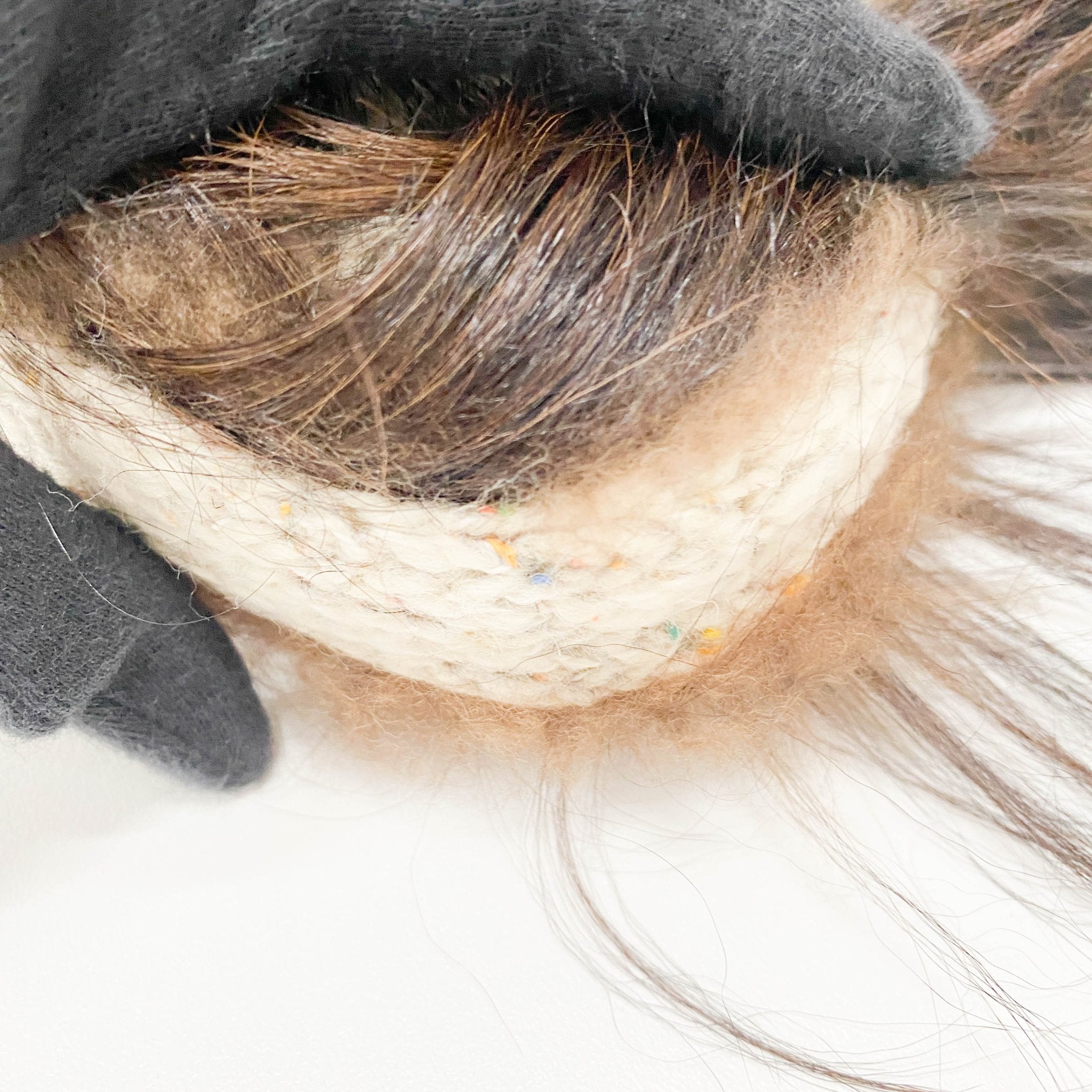 FENDI Baguette in Beige Wool Knit with Brown Fur Shoulder Bag, in , Sold by HIVE PRELOVED - Shoulder Bags, ,