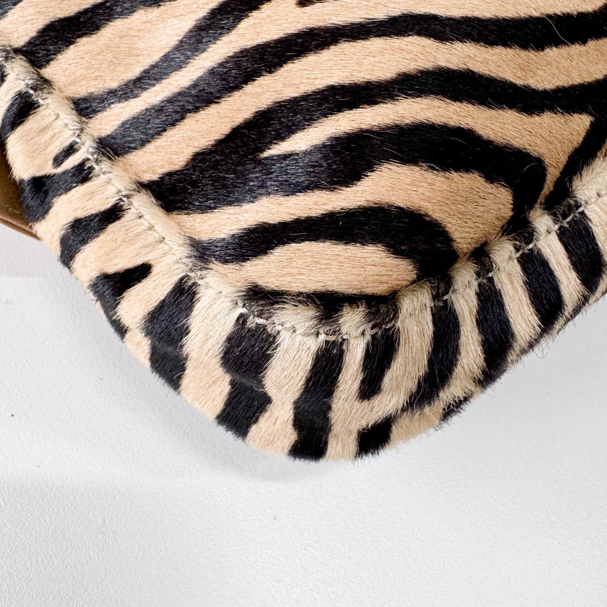 FENDI Baguette in Zebra Printed Pony Hair Shoulder Bag, in , Sold by HIVE PRELOVED - Shoulder Bags, ,