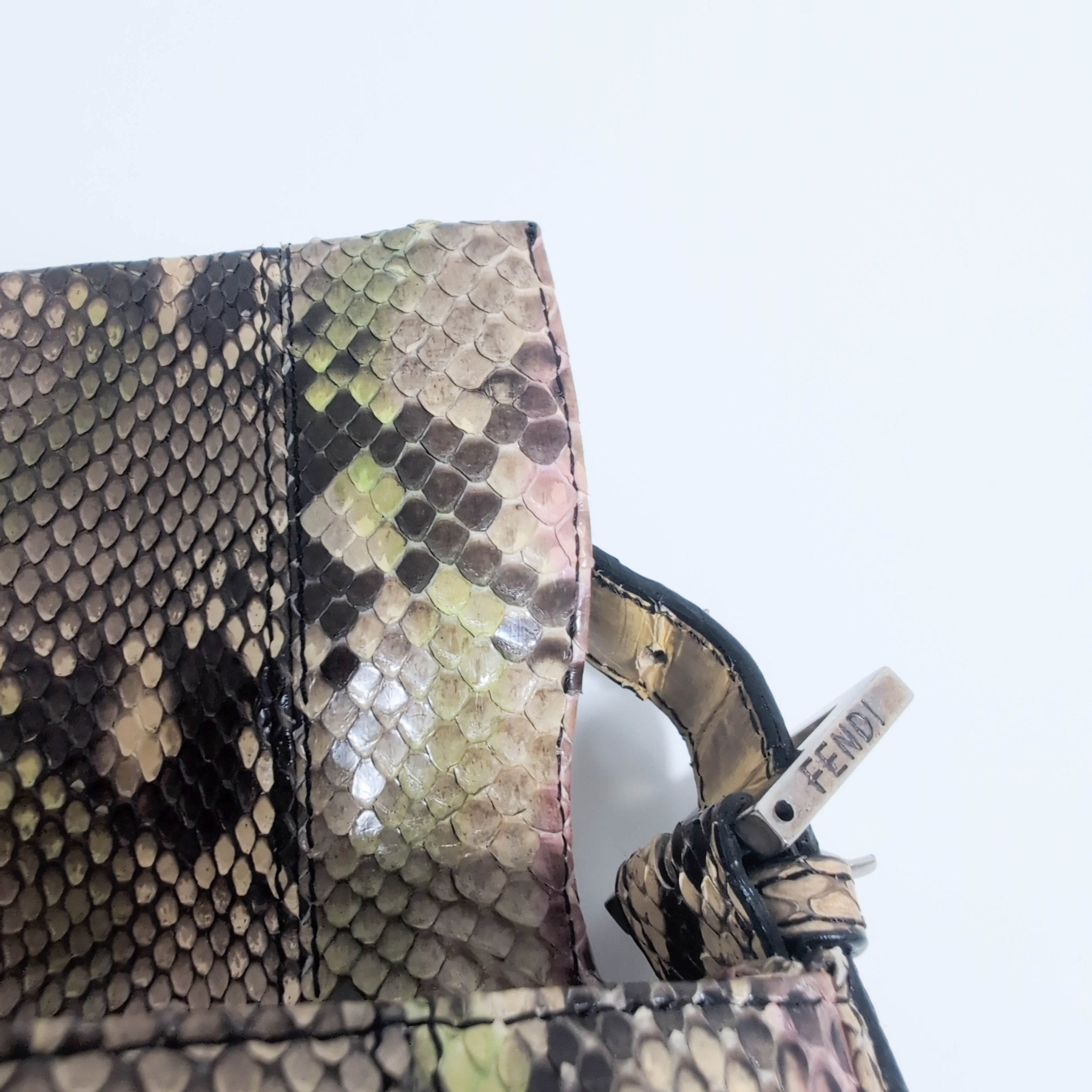 FENDI Baguette Leather with Mirror Shoulder Bag, in , Sold by HIVE PRELOVED - Shoulder Bags, ,