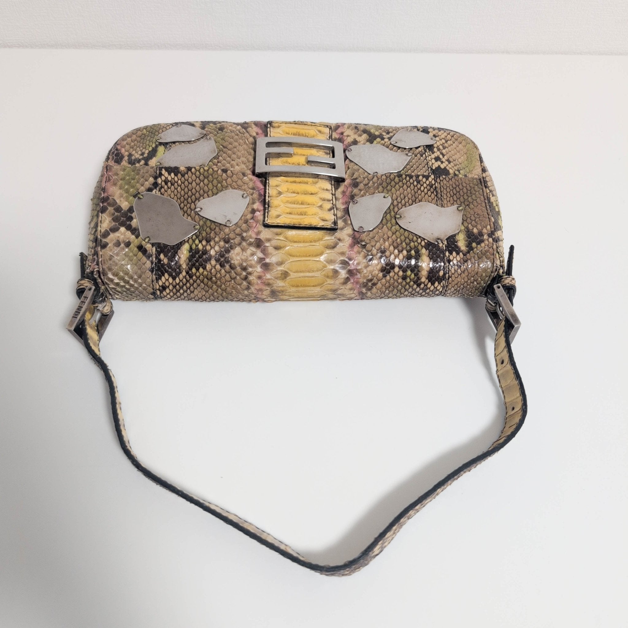 FENDI Baguette Leather with Mirror Shoulder Bag, in , Sold by HIVE PRELOVED - Shoulder Bags, ,