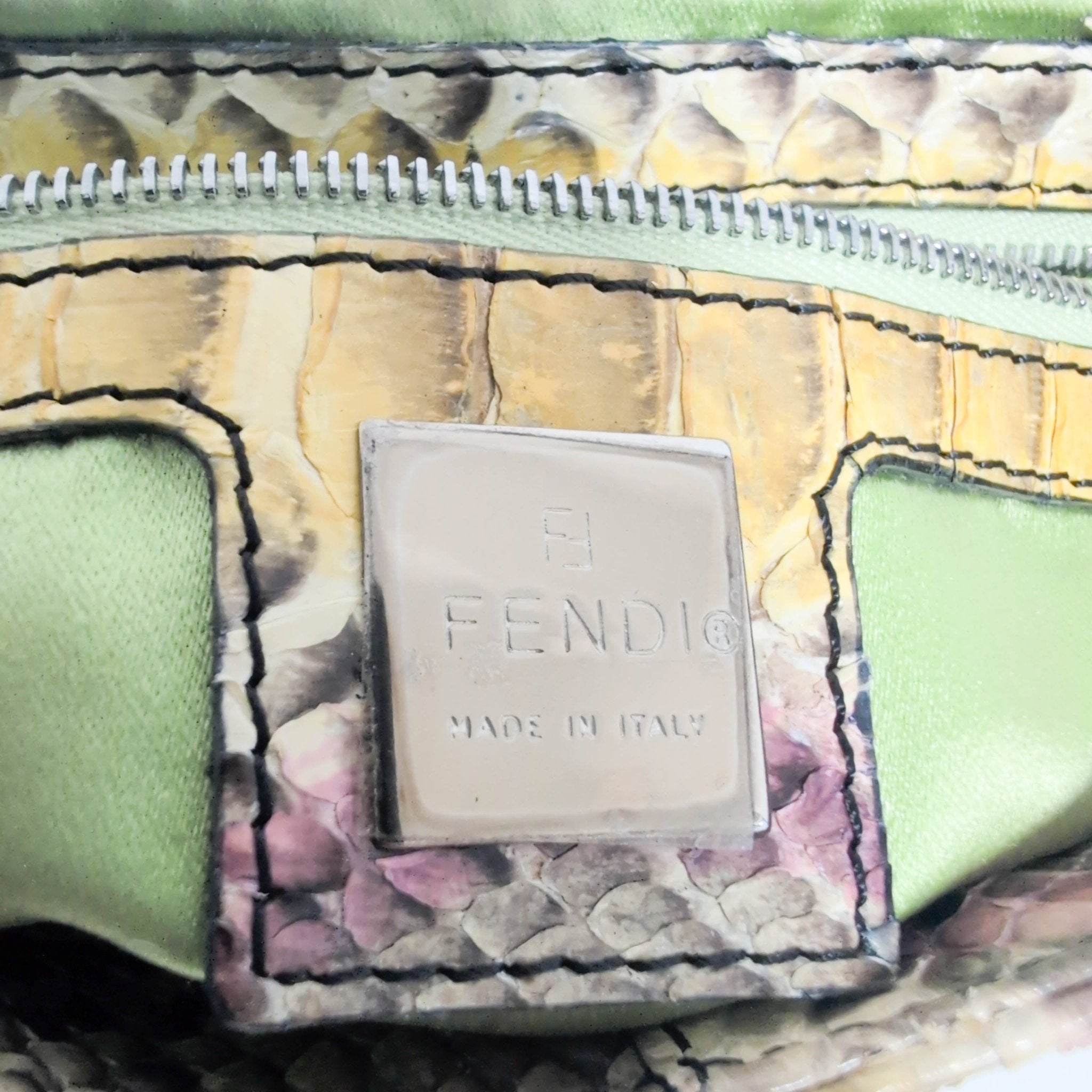 FENDI Baguette Leather with Mirror Shoulder Bag, in , Sold by HIVE PRELOVED - Shoulder Bags, ,