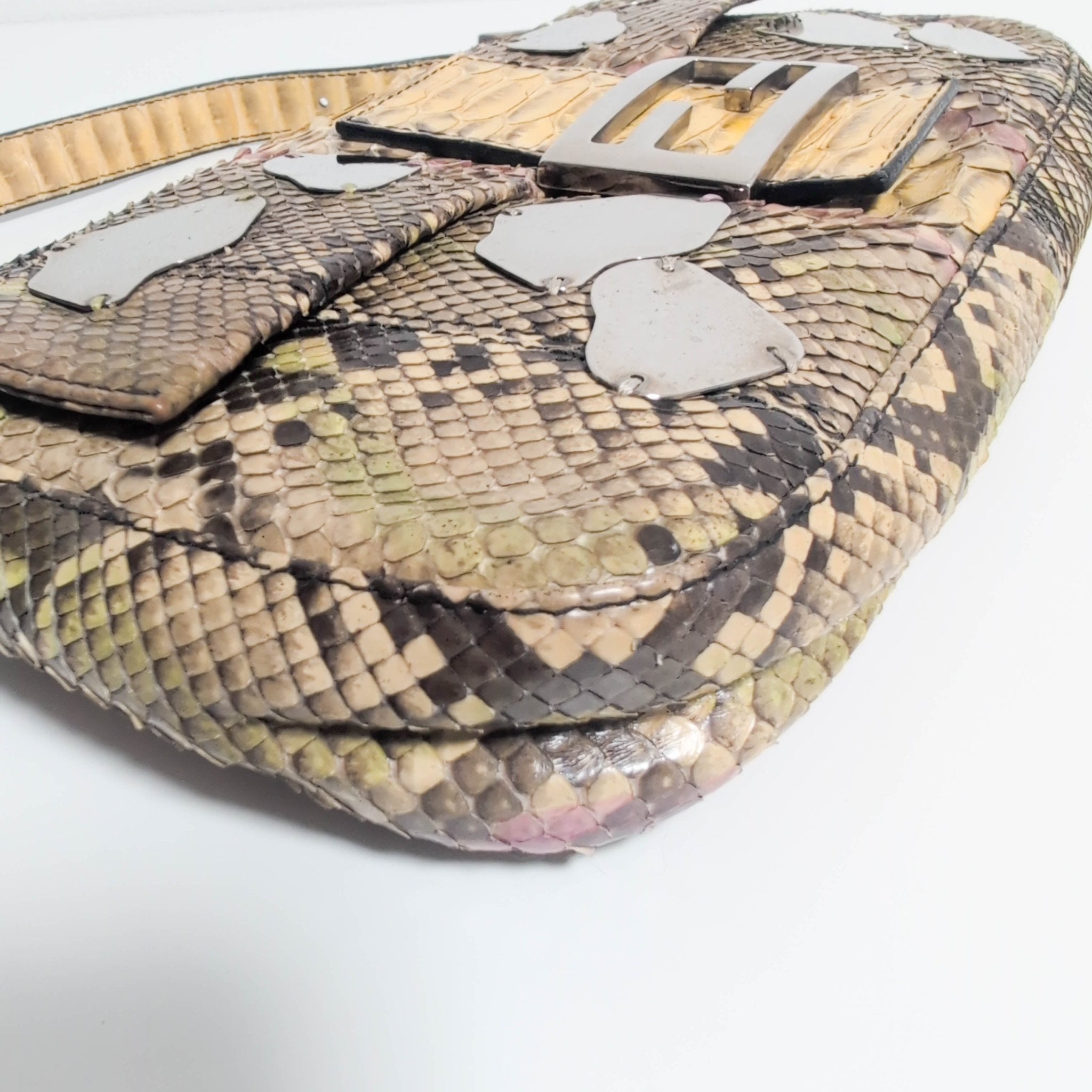 FENDI Baguette Leather with Mirror Shoulder Bag, in , Sold by HIVE PRELOVED - Shoulder Bags, ,