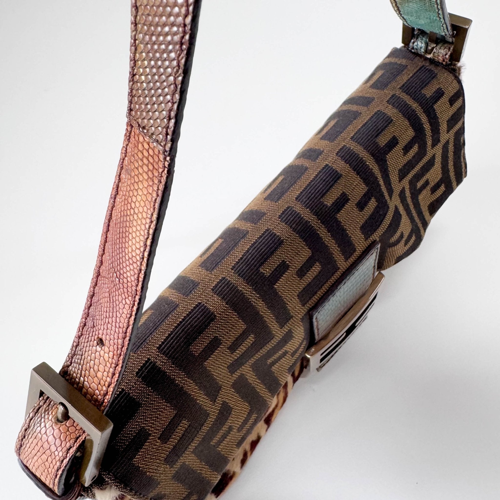 FENDI Baguette Leopard Pony Hair Shoulder Bag, in , Sold by HIVE PRELOVED - Shoulder Bags, ,