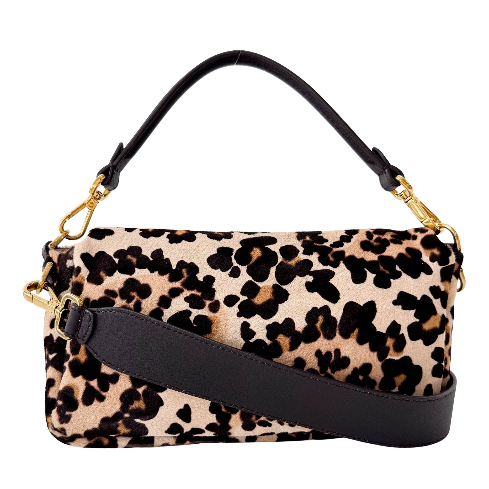 FENDI Baguette Leopard Print Pony Hair, in , Sold by HIVE PRELOVED - Shoulder Bags, ,