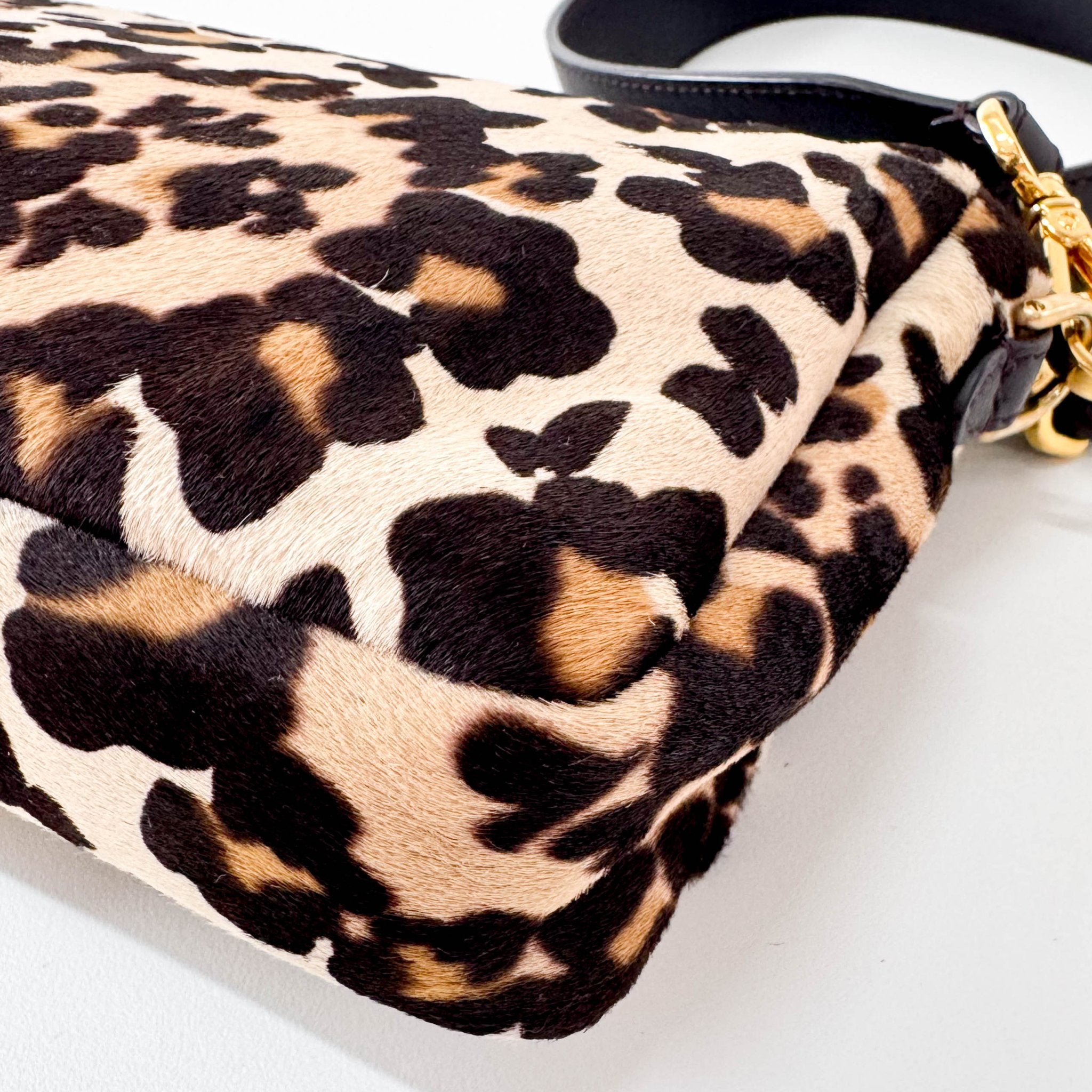 FENDI Baguette Leopard Print Pony Hair, in , Sold by HIVE PRELOVED - Shoulder Bags, ,